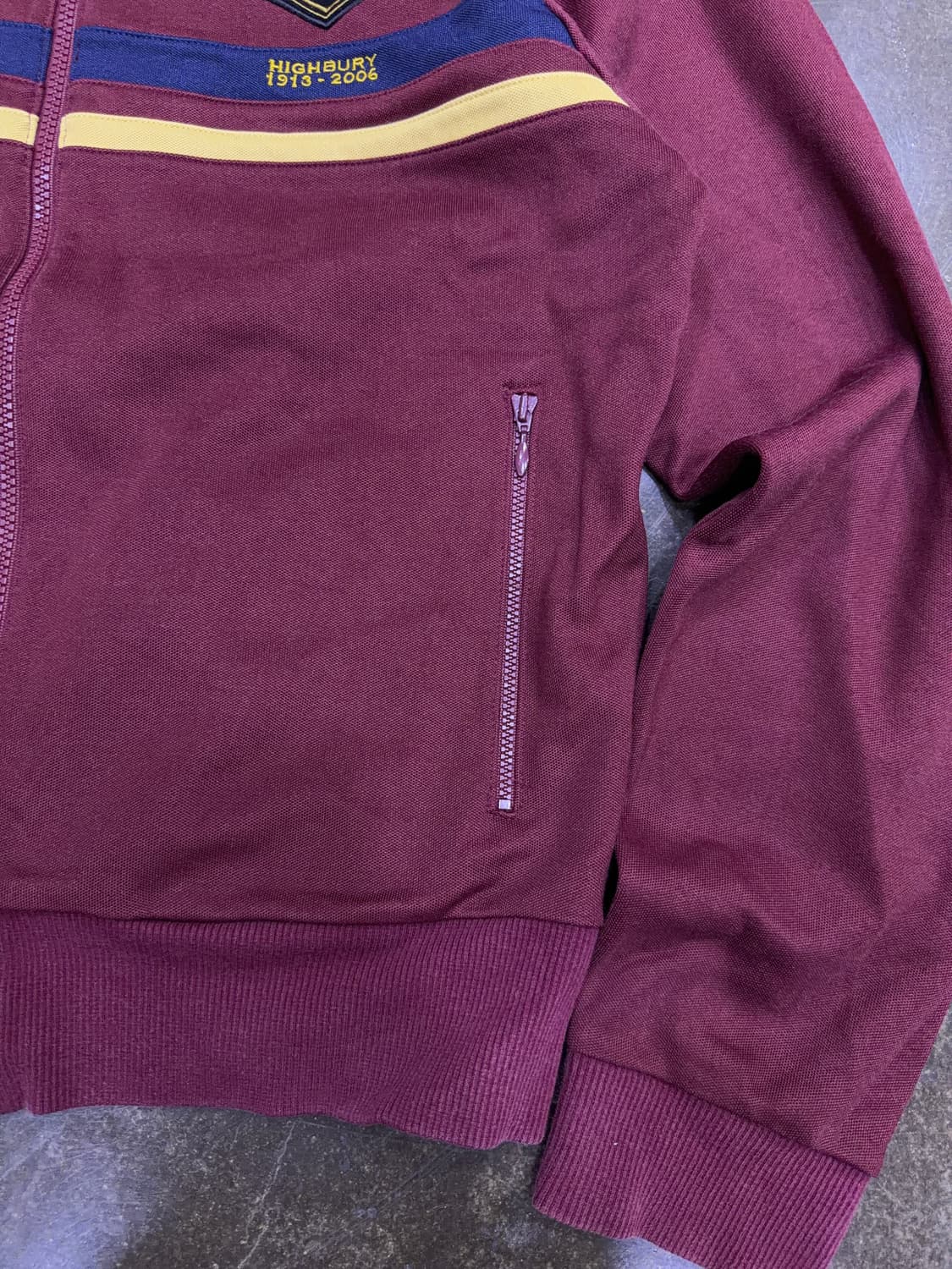 나이키 아스날 아스널 하이버리 버건디 트랙탑 져지 자켓 M 상품이미지5
