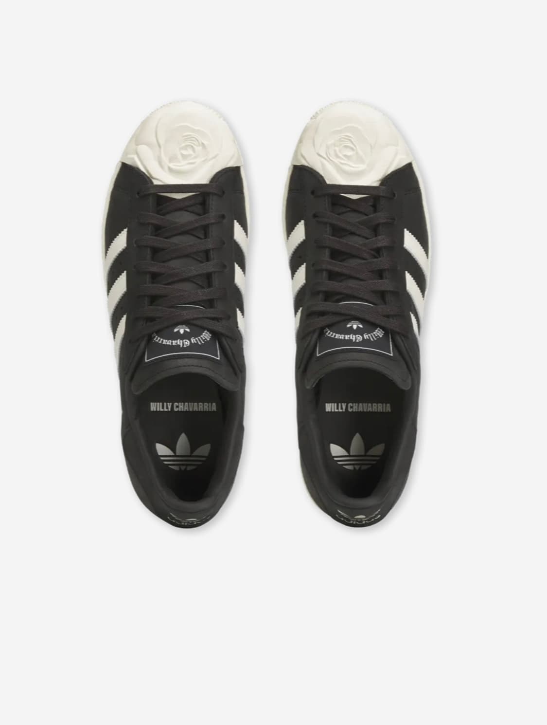 [290]아디다스 x 윌리 차바리아 슈퍼스타 코어 블랙 크림 화이트 상품이미지2