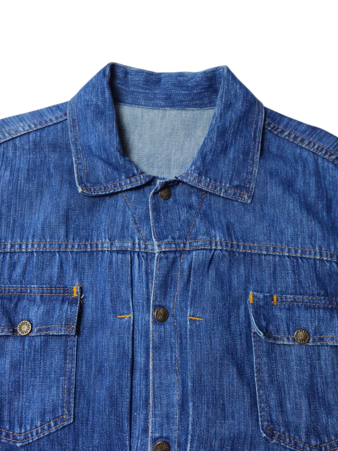 60-70's JC 페니 셀비지 2세대 트러커 청자켓 105 110 상품이미지4