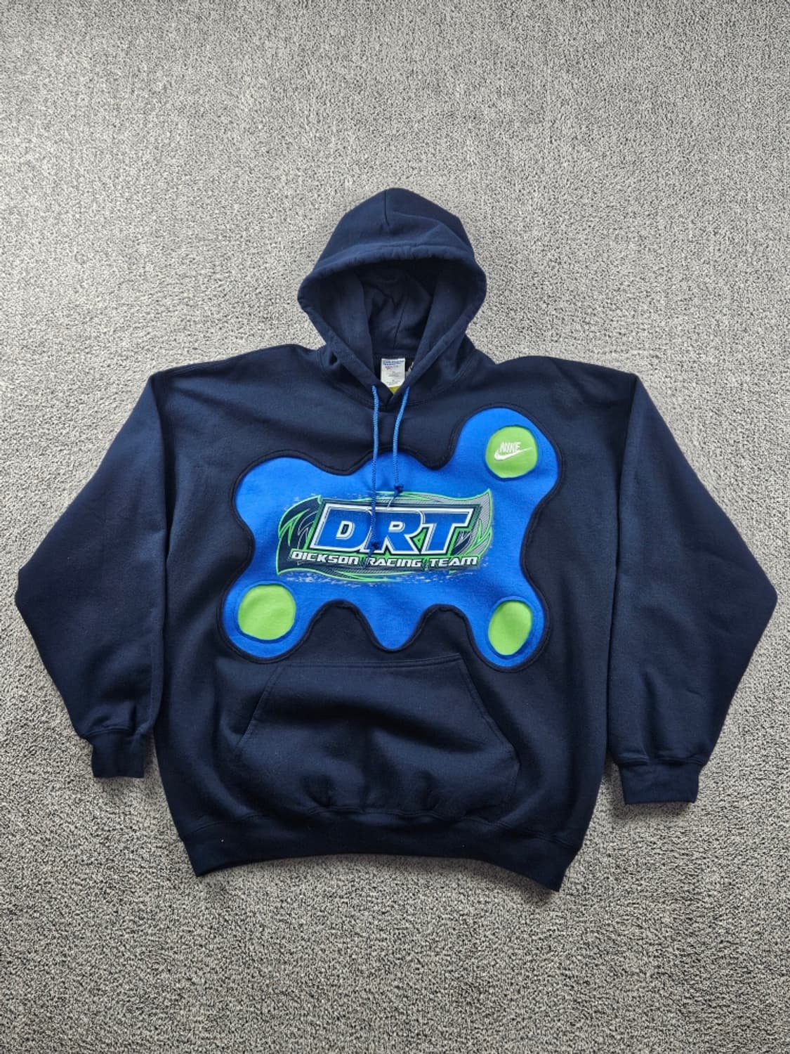 길단 X 나이키 아플리케 커스텀 후드 티셔츠 ( XL ) / 10693 상품이미지3