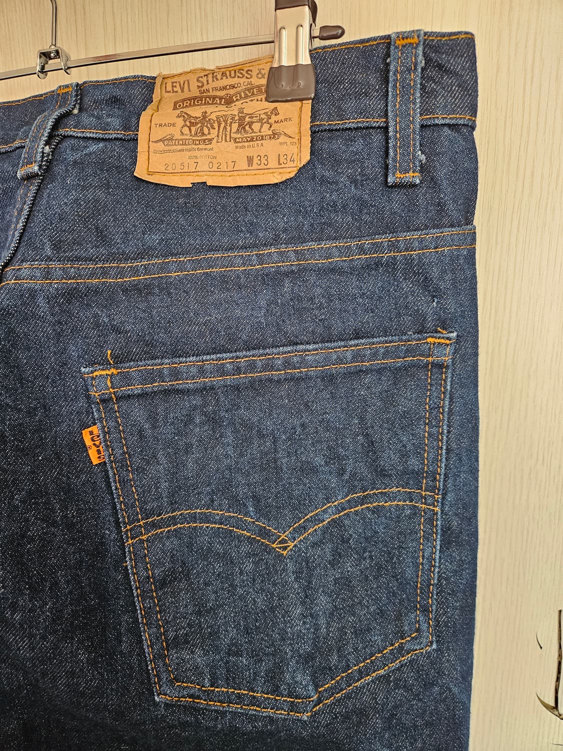 80s levis 517 오렌지탭 부츠컷 33x34 리바이스 상품이미지3