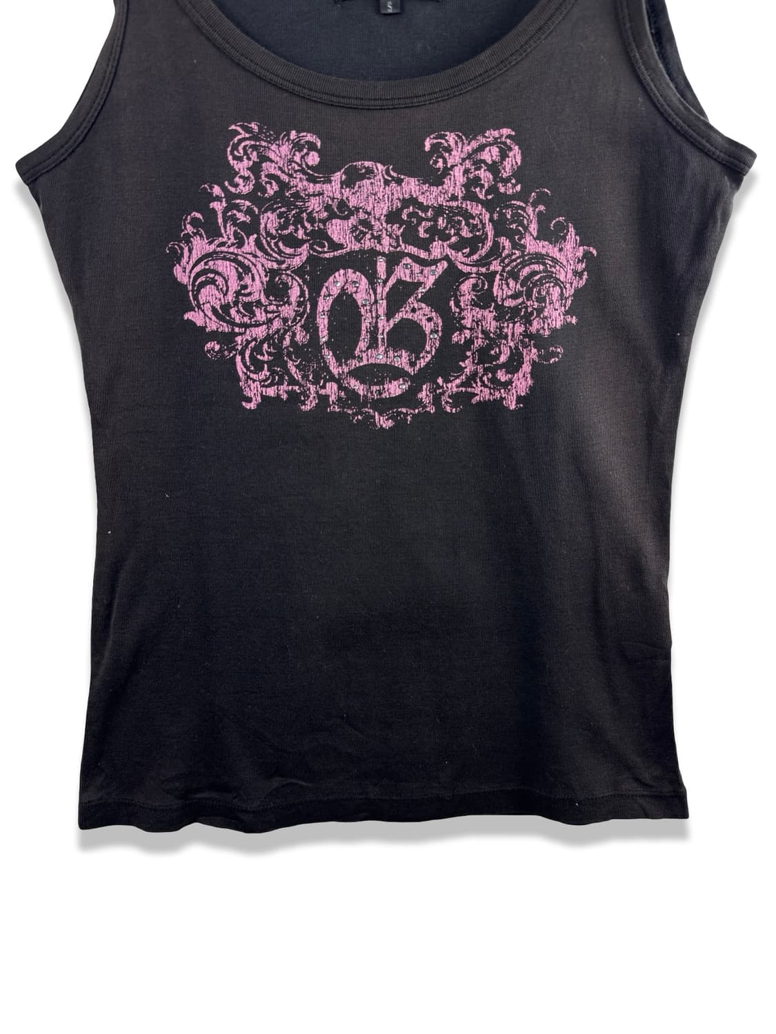 JPN Y2K 프린팅 슬리브리스2364 상품이미지4