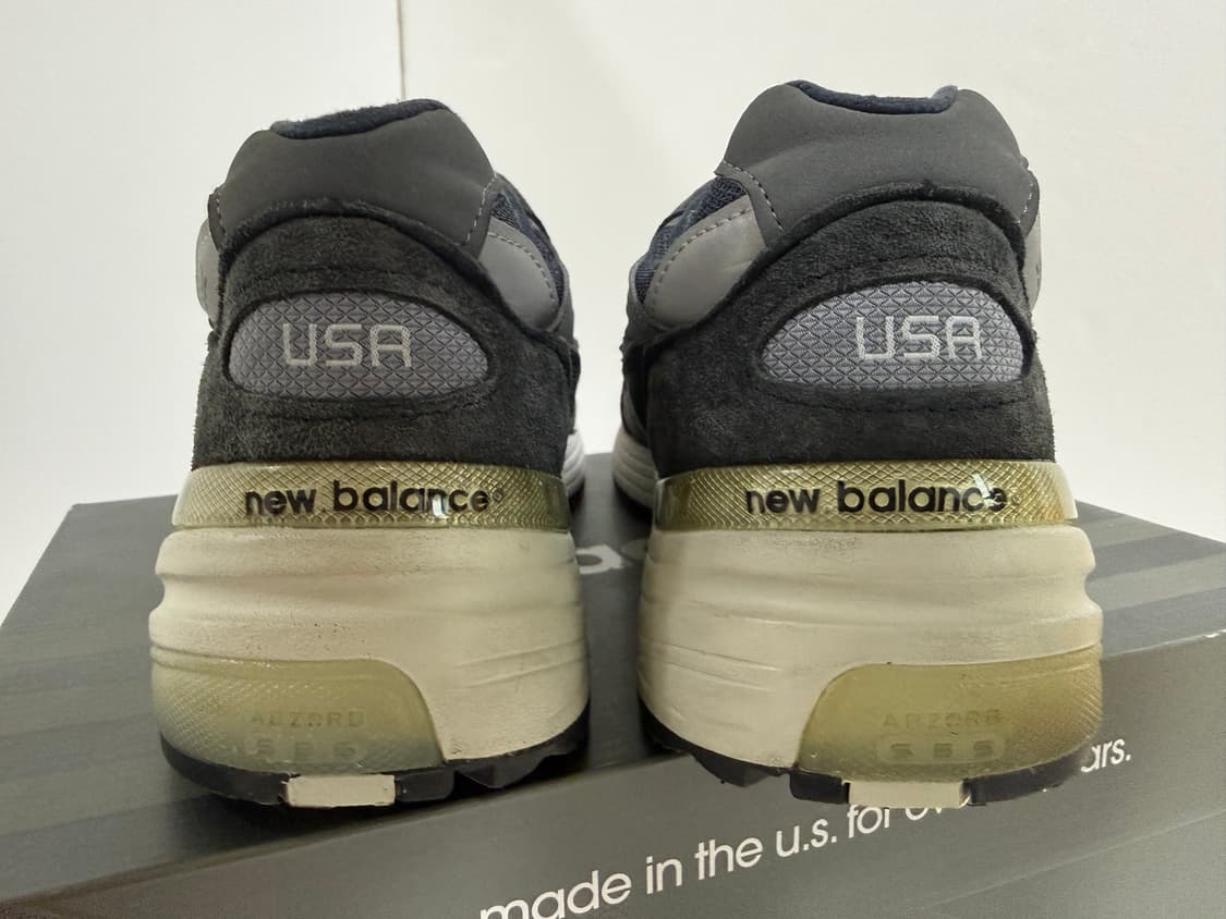[275] 뉴발란스 992 메이드인 USA 네이비 상품이미지8