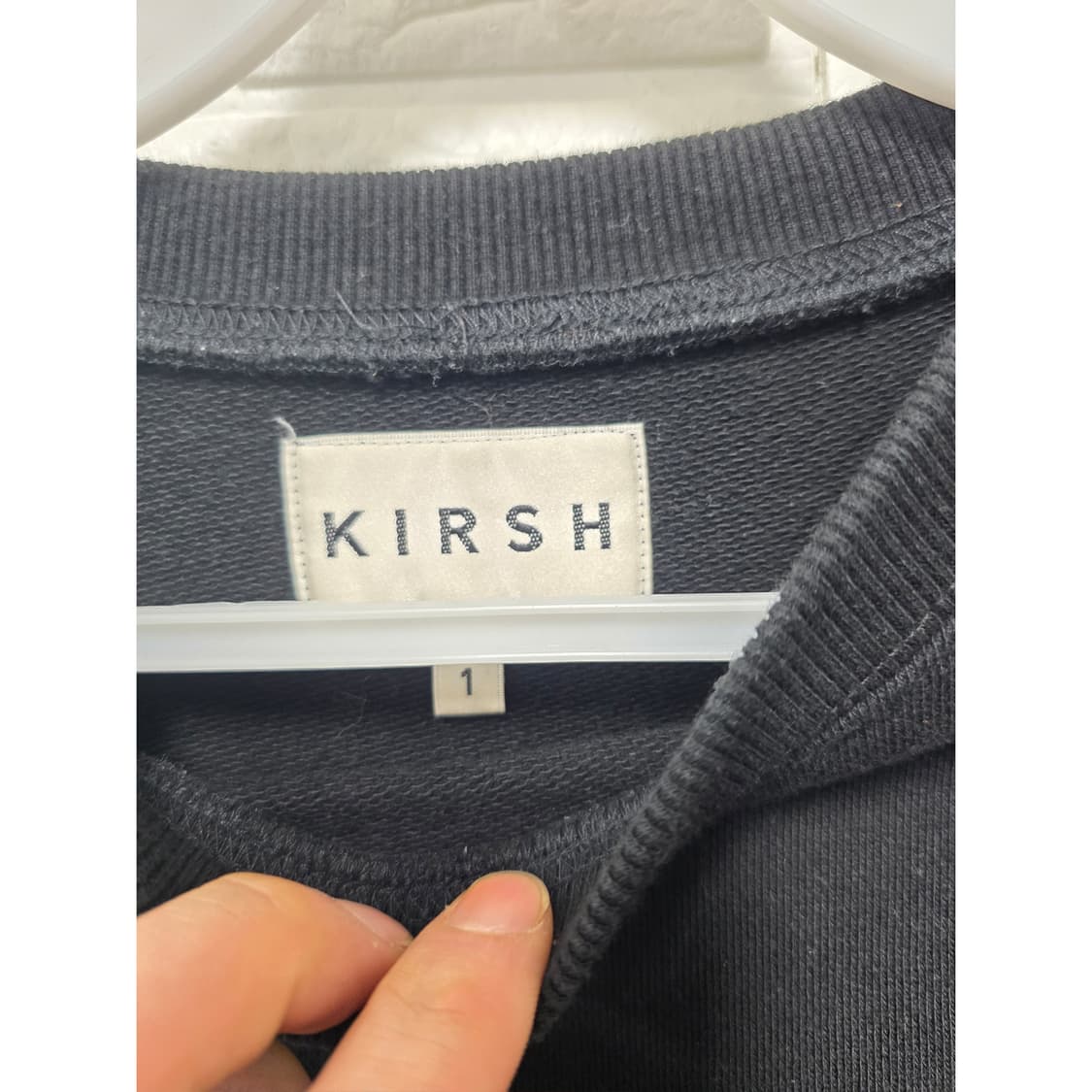 택포_ 키르시 체리 맨투맨 블랙 L 상품이미지2