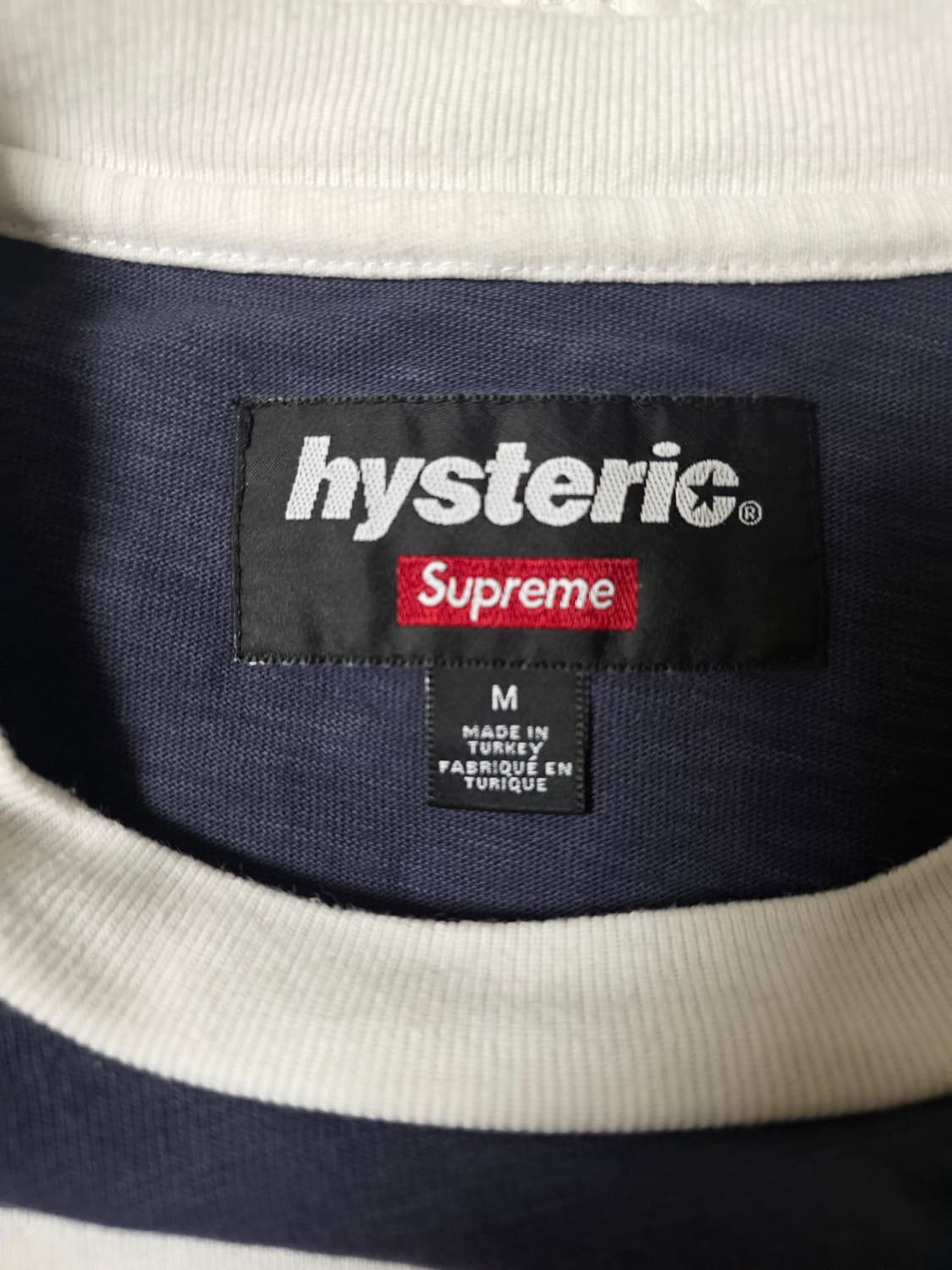 [M] 슈프림 x 히스테릭글래머 69 풋볼 티셔츠 상품이미지4