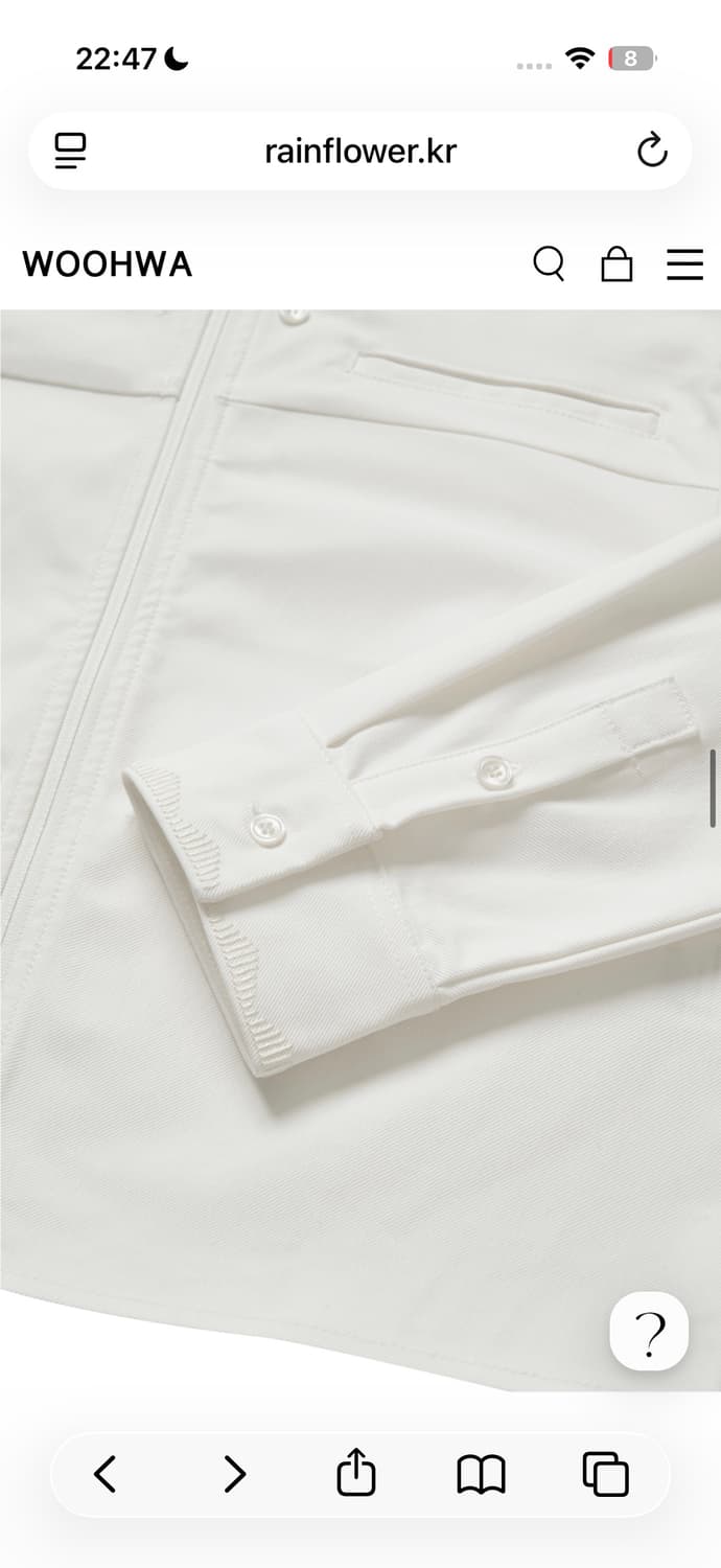 우화 투웨이 셔츠 자켓 상품이미지5