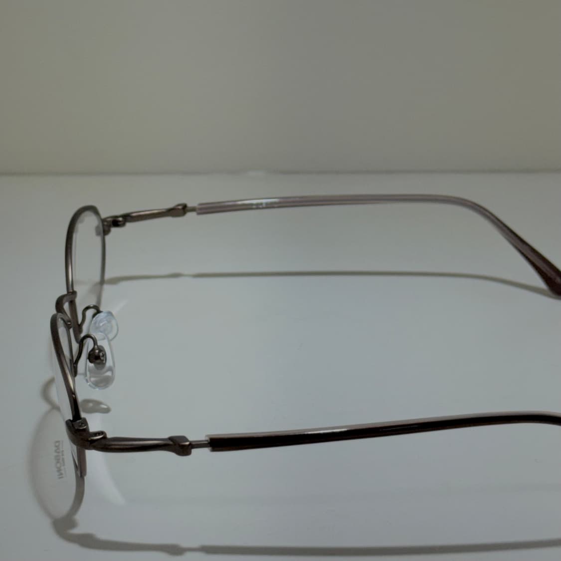 [2000s 데드스탁] 긱시크 오벌형 빈티지 안경 브라운 다소니 상품이미지2