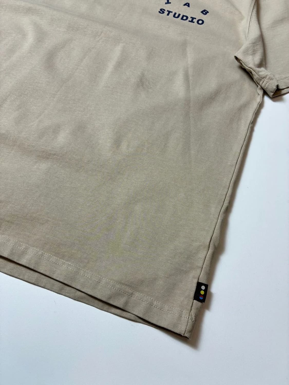 아이앱스튜디오 빅로고 오버핏 반팔 티셔츠 PN9054 상품이미지6