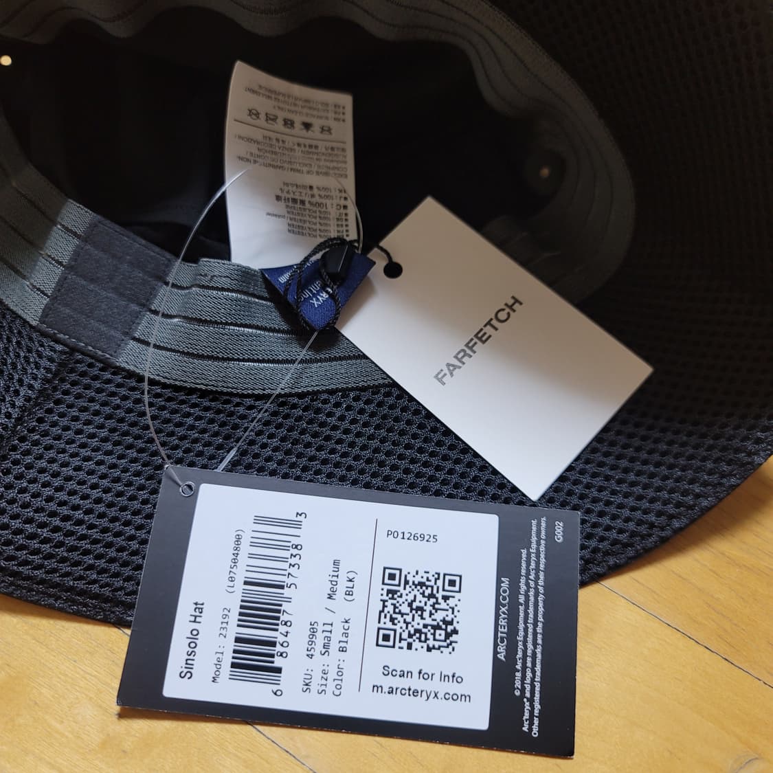 아크테릭스 신솔로 햇 블랙 상품이미지4