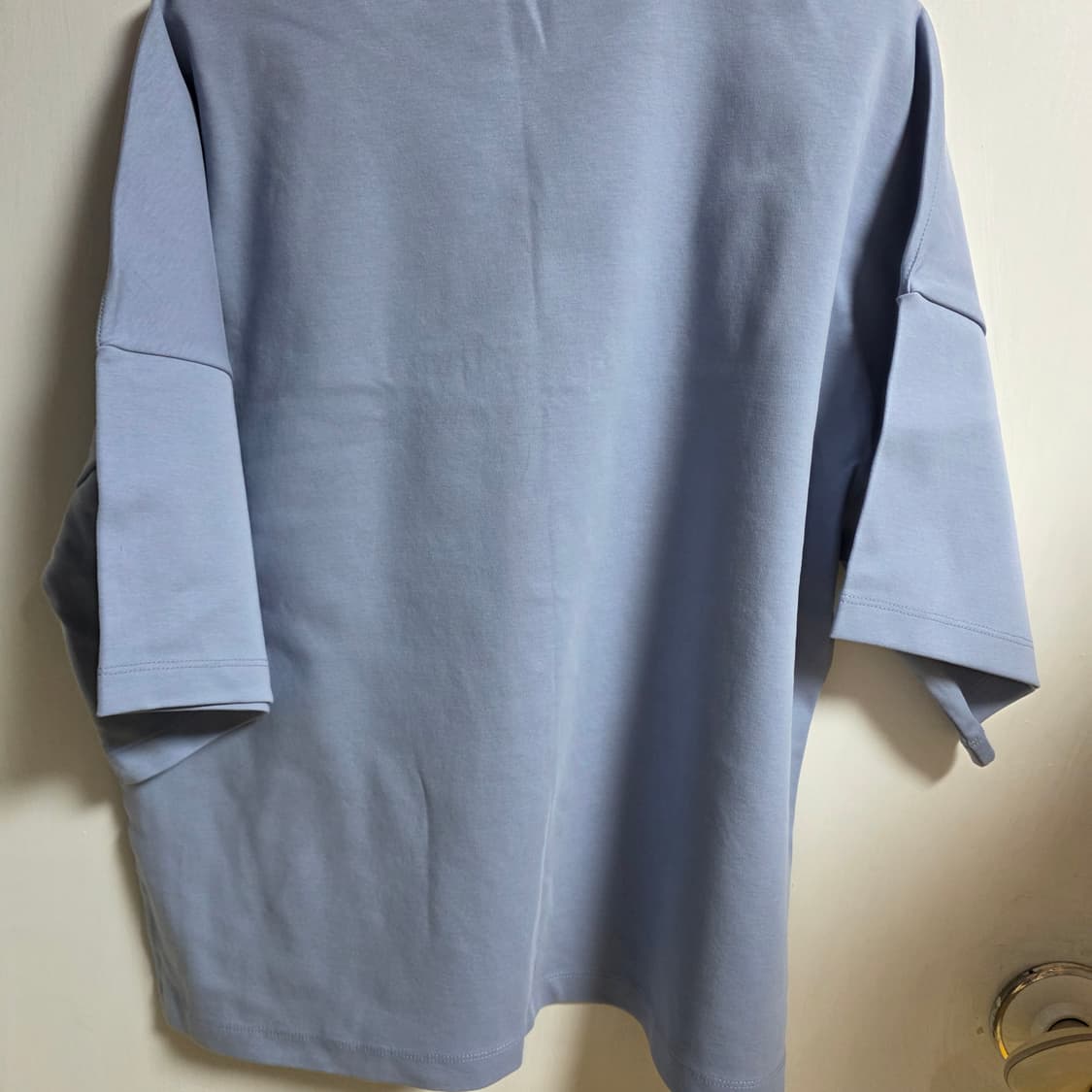 새상품) 에핑글러 엠보 반팔티 블루  s사이즈(55-66사이즈)  상품이미지6