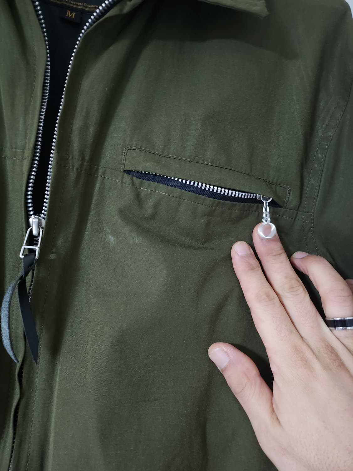 유니폼브릿지 올리브 블루종 M사이즈 상품이미지4