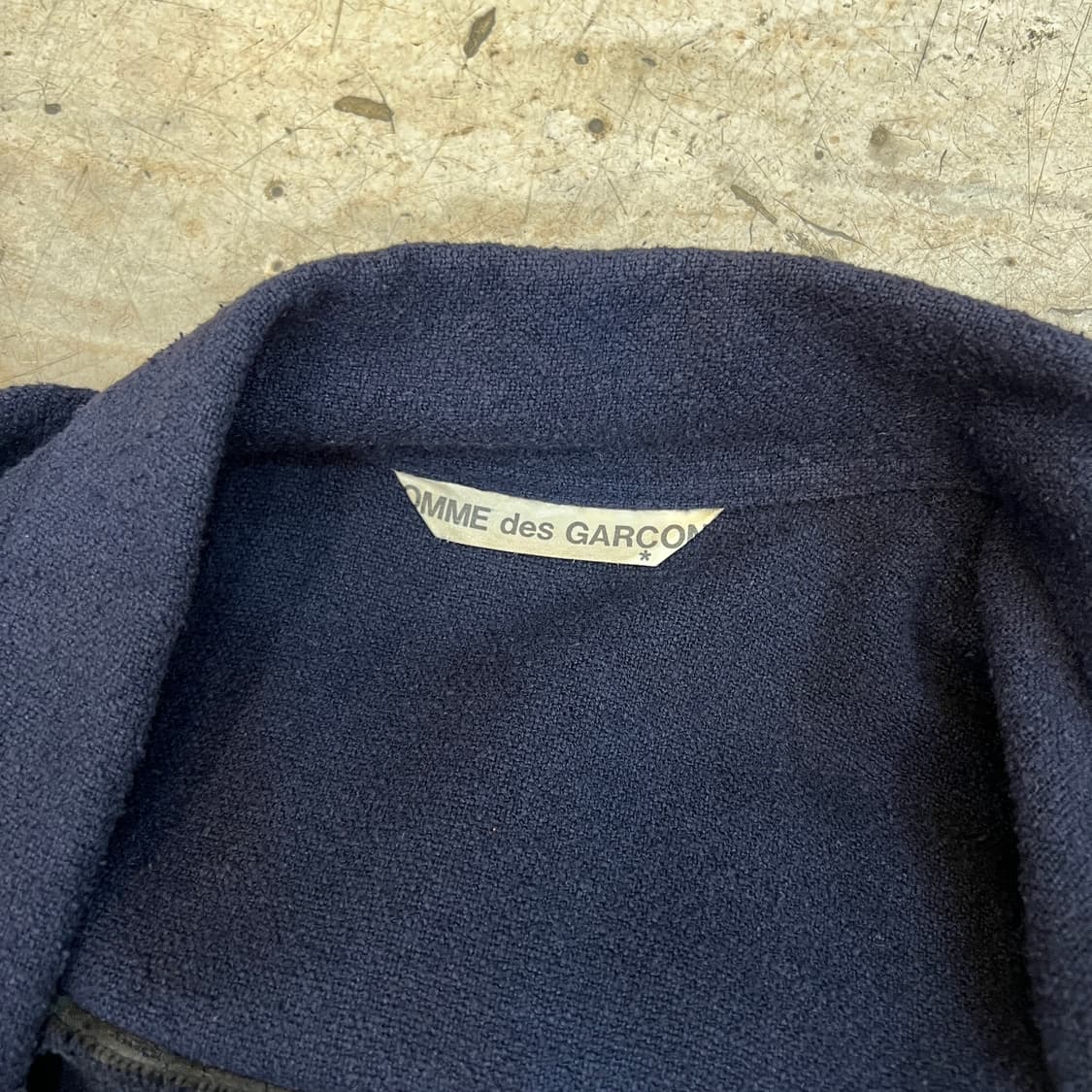 80s 아카이브 꼼데가르송 프릴 코트 상품이미지6