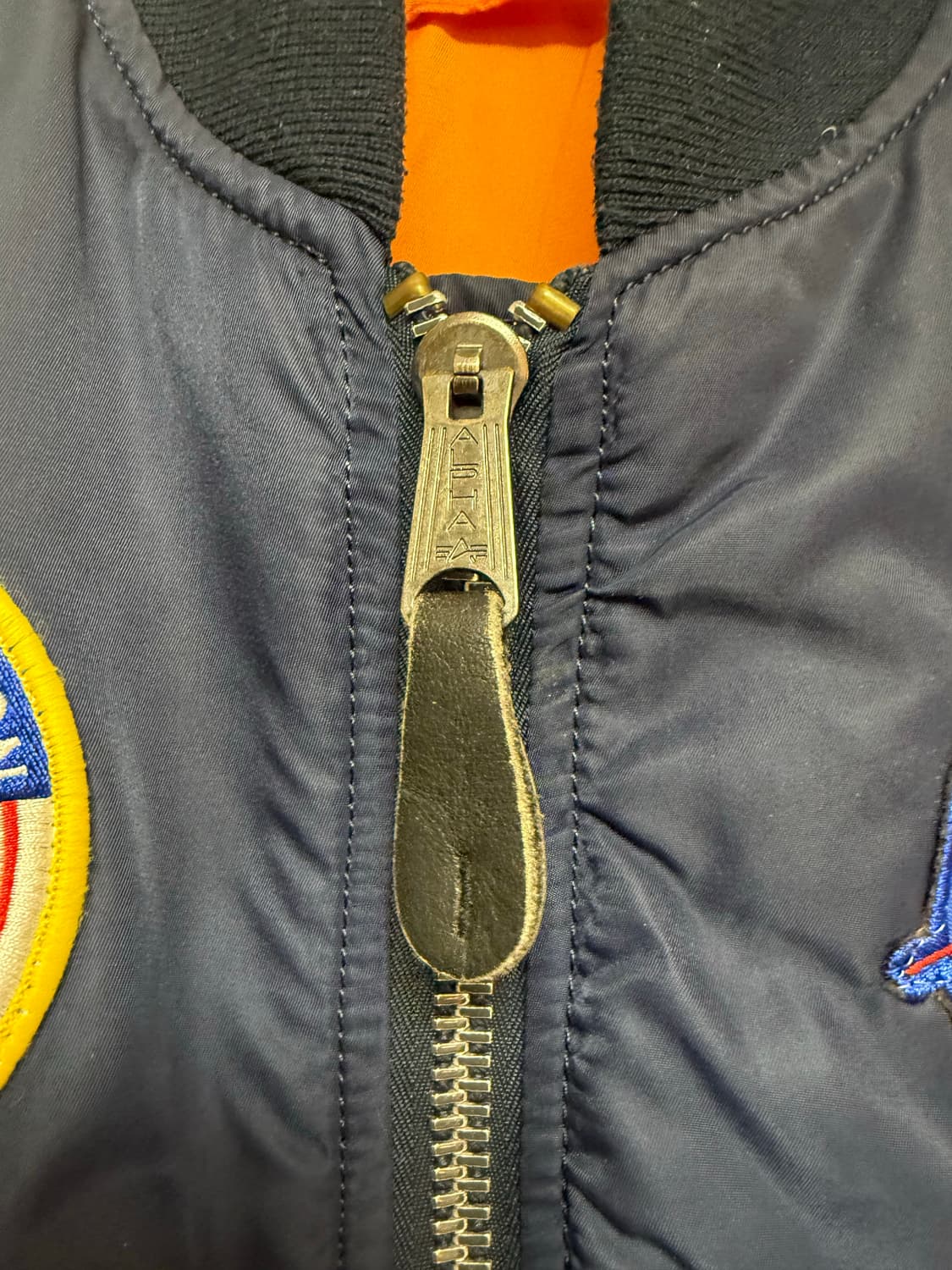 (S,M)알파인더스트리 ma-1 NASA 상품이미지5