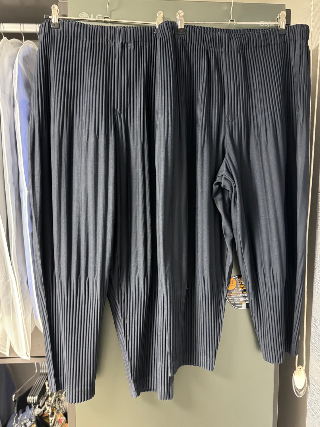 옴므플리세 베이식 팬츠 ( 롱 / 크롭 ) 상품이미지6