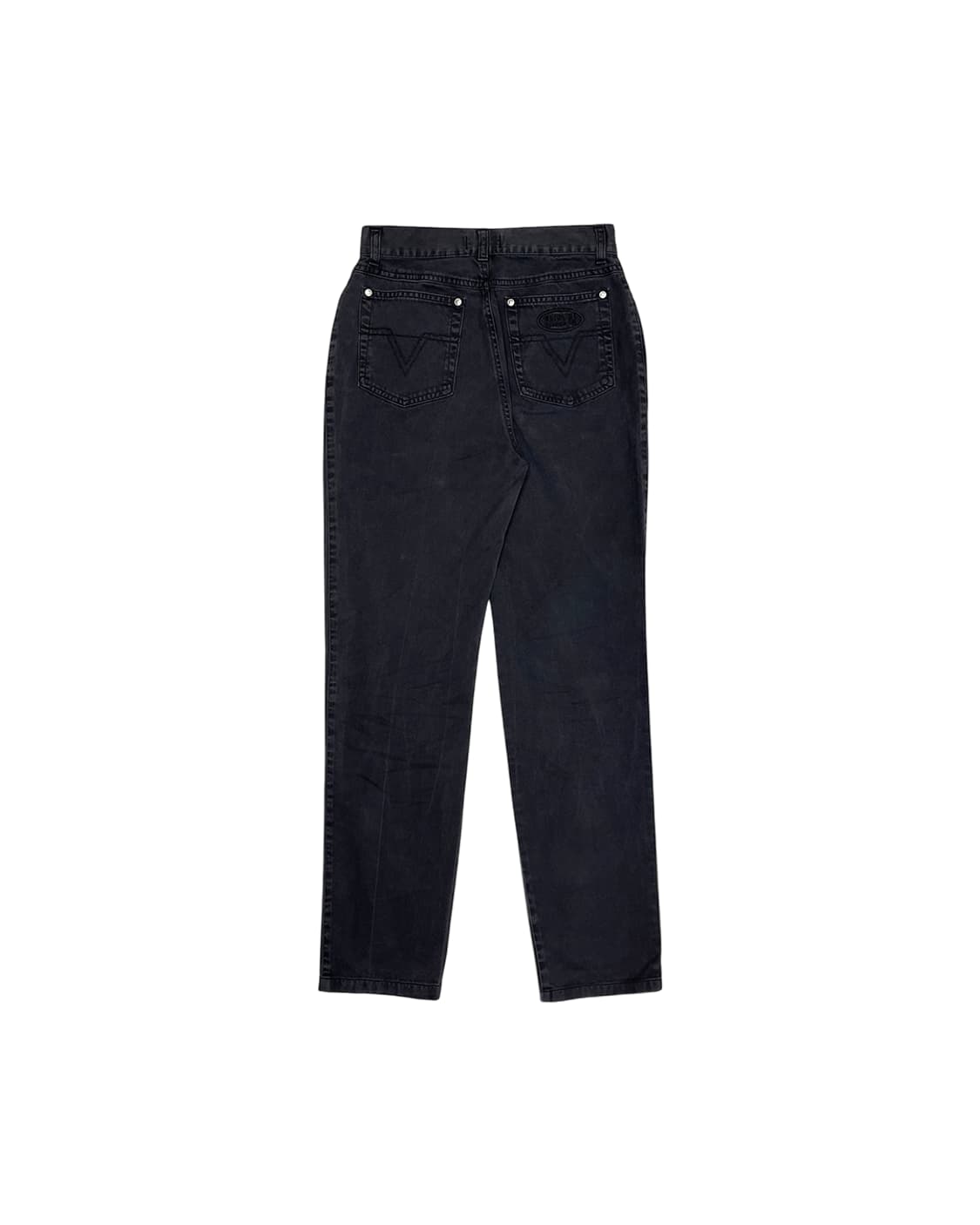 베르사체 배기핏 블랙 데님 진 상품이미지5