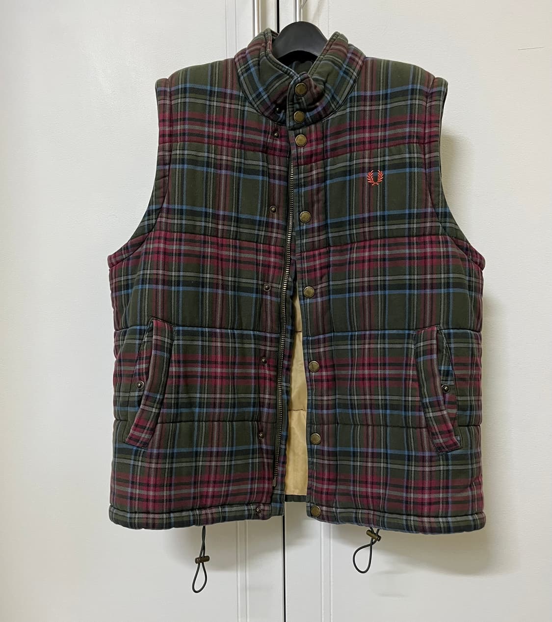 프레드페리 패딩 조끼 상품이미지4