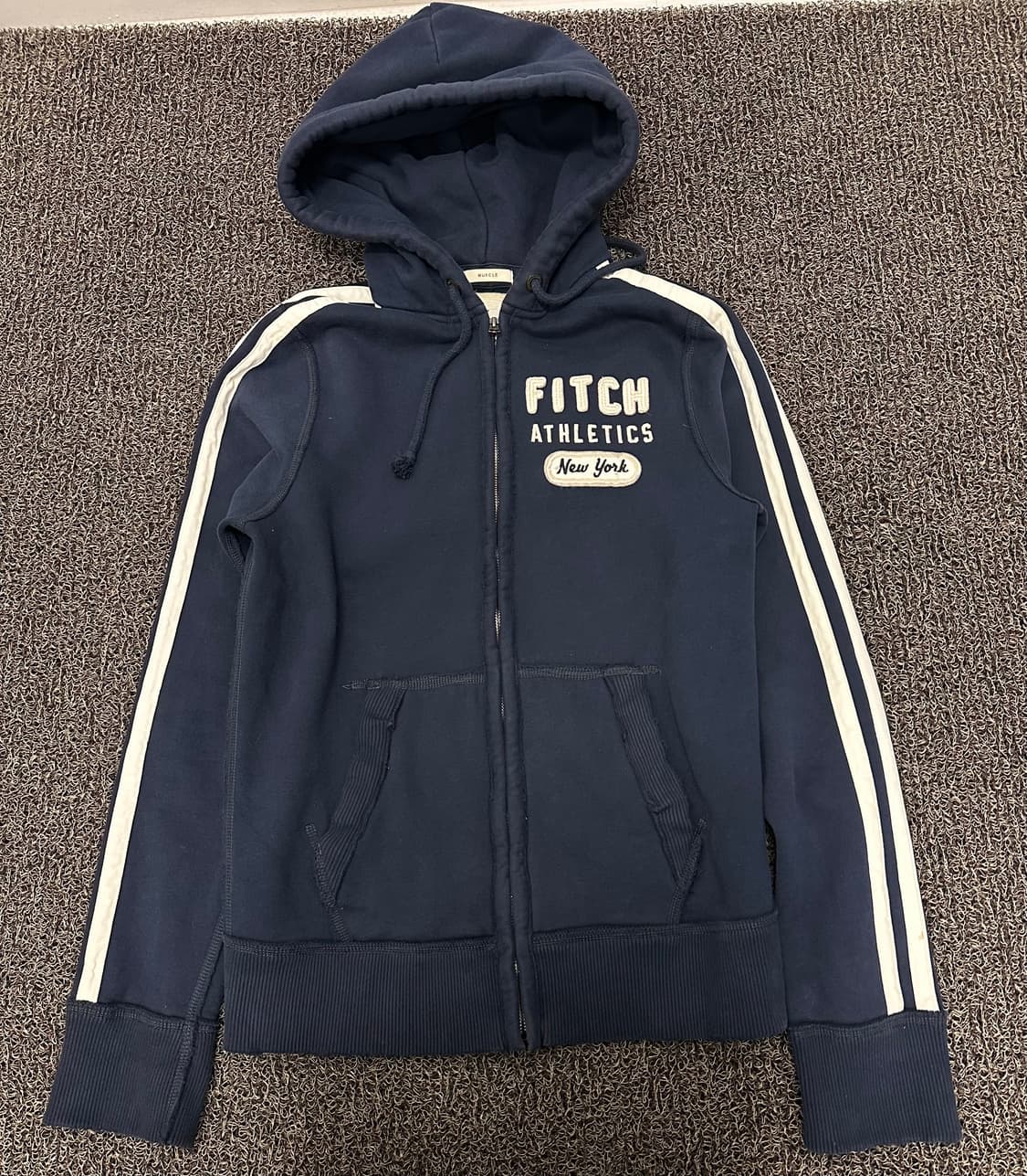 아베크롬비 후드집업 네이비 M 상품이미지1