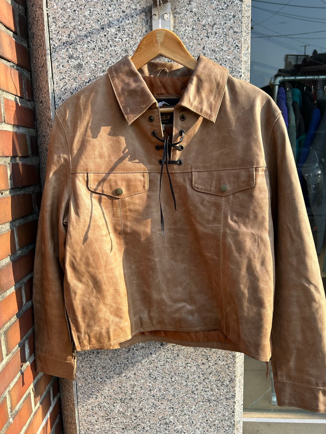 80,90‘s 할리데이비슨 가죽자켓 상품이미지1