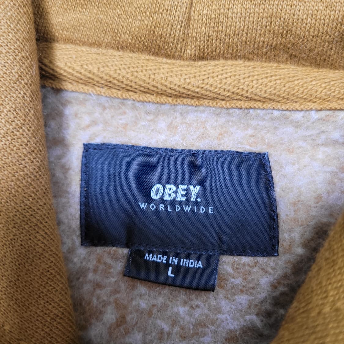 새상품 OBEY 오베이 된장 박스 후드티 상품이미지2