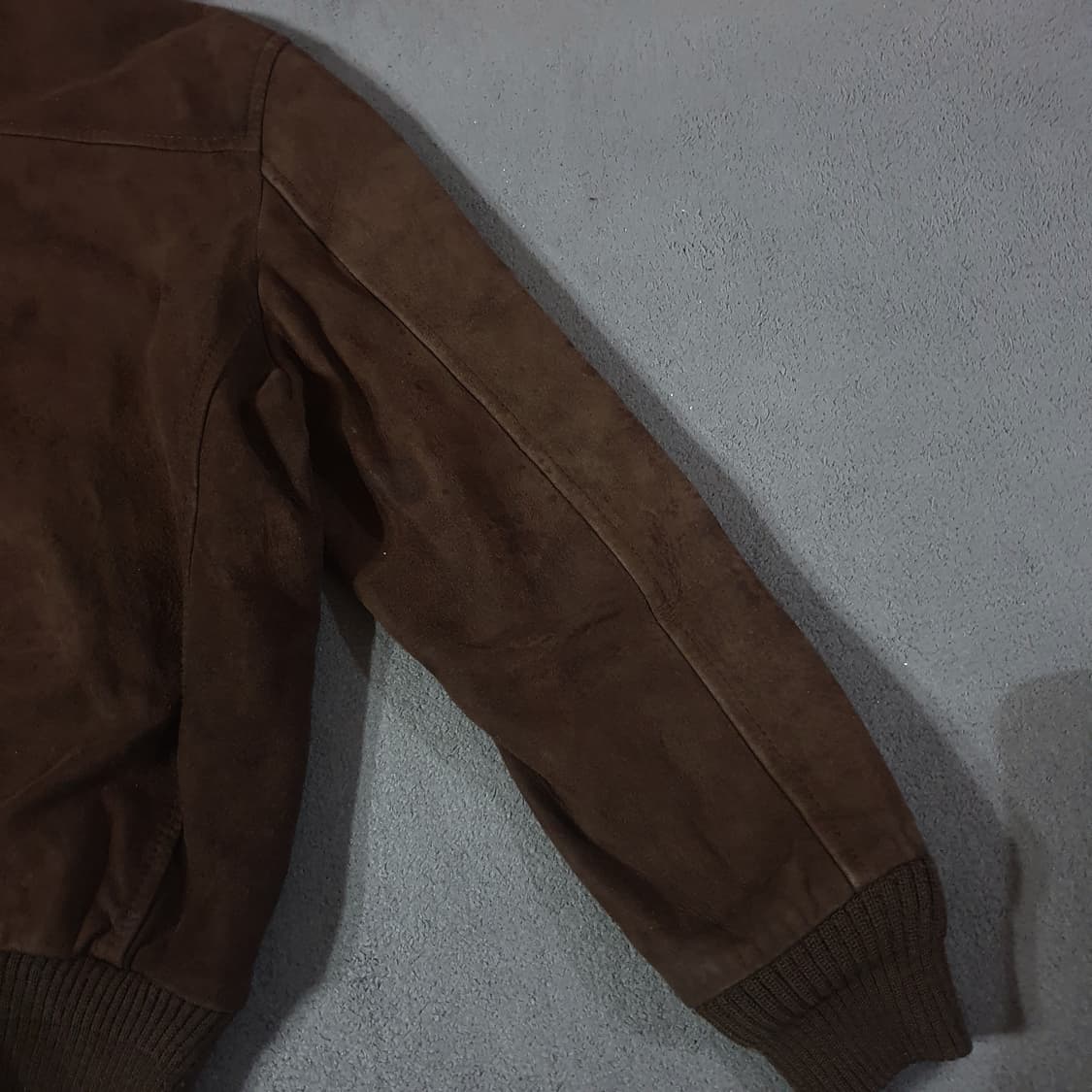 XL 스트롱앤피셔 STRONGS AND FISHER 스웨이드 블루종 자켓 상품이미지8