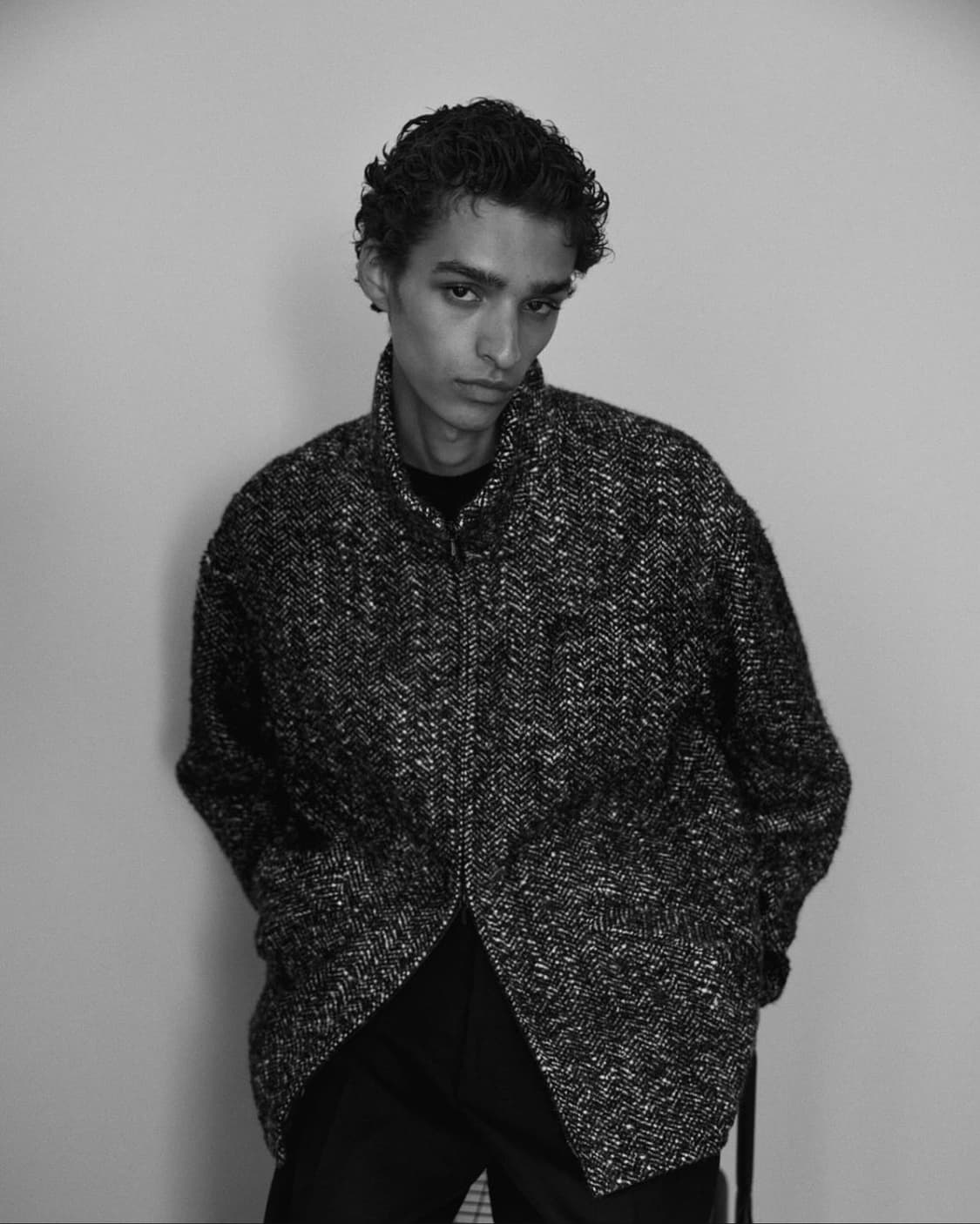 유겐 heugn 24aw 빌리 스탠드 블루종 상품이미지2