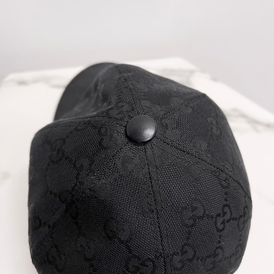 [S급/정품] 구찌 웹 GG 모자 볼캡 블랙 상품이미지5