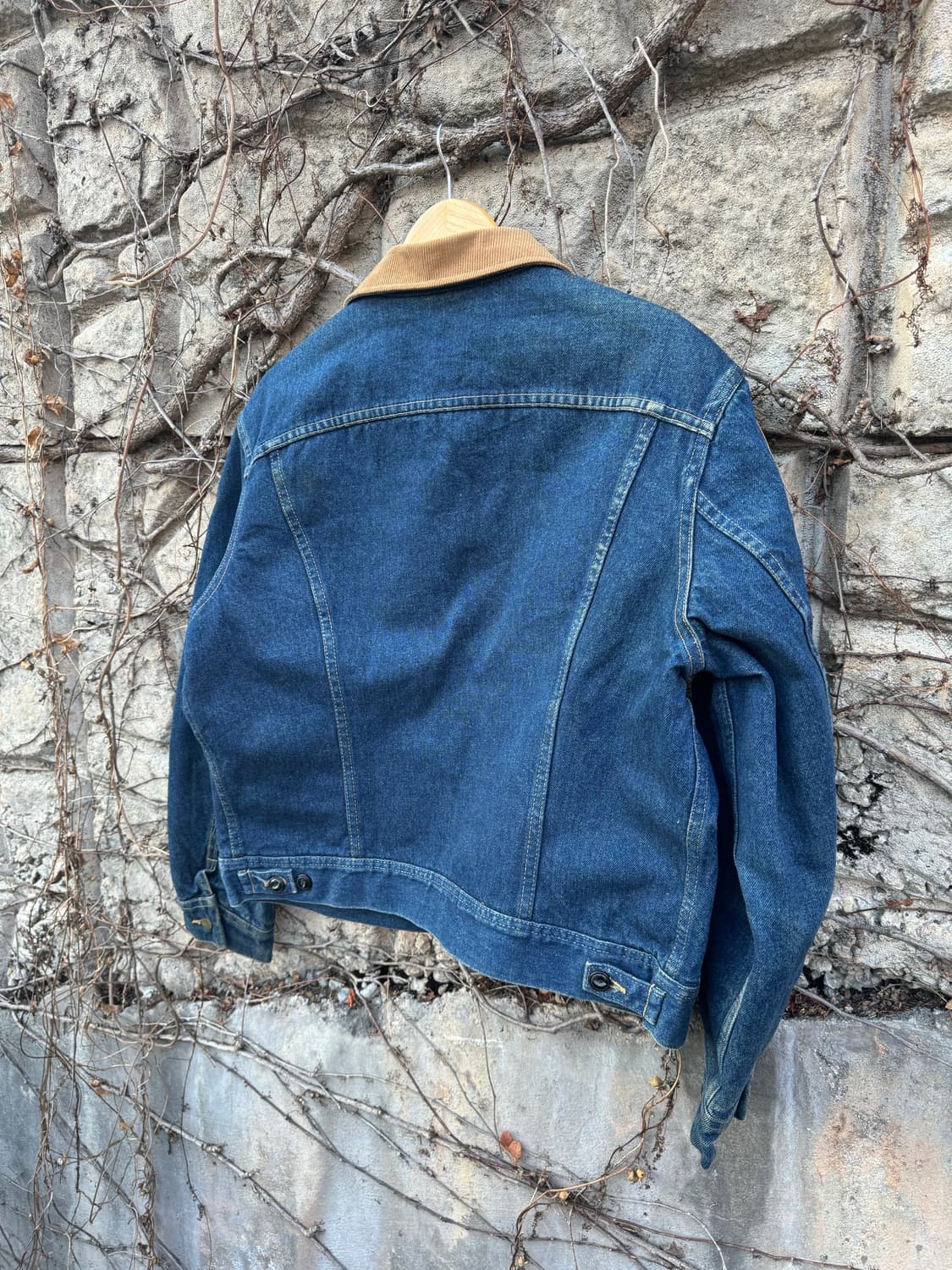 70~80s lee 빈티지 스톰라이더 블랭킷 안감 데님 트러커 자켓 상품이미지4
