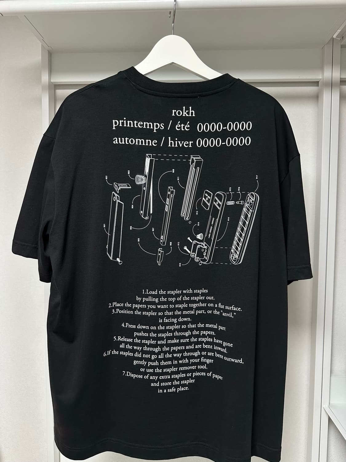 H&M x ROKH 콜라보 반팔 L 급처 상품이미지6