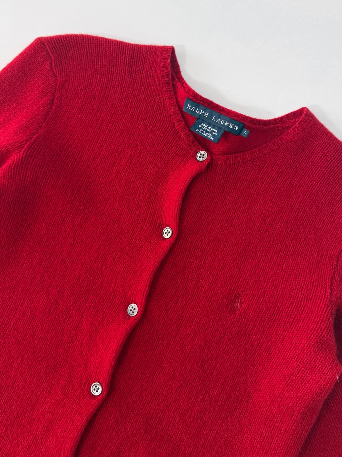 폴로 랄프로렌 캐시미어 울 가디건 상품이미지2