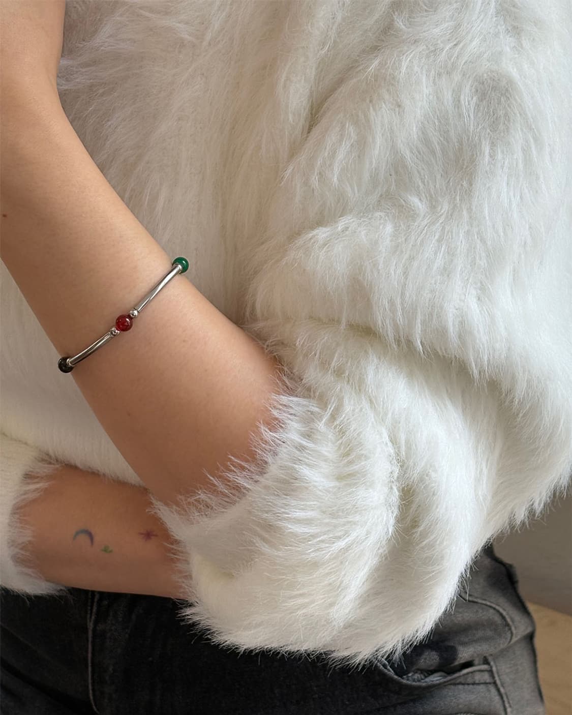 오색 스톤 뱅글 팔찌 ( 톤업 ) 상품이미지8