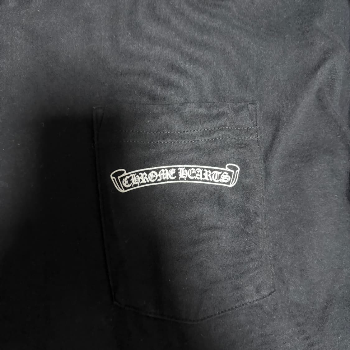 [XL]크롬하츠 스크롤라벨 롱슬리브 블랙 상품이미지3