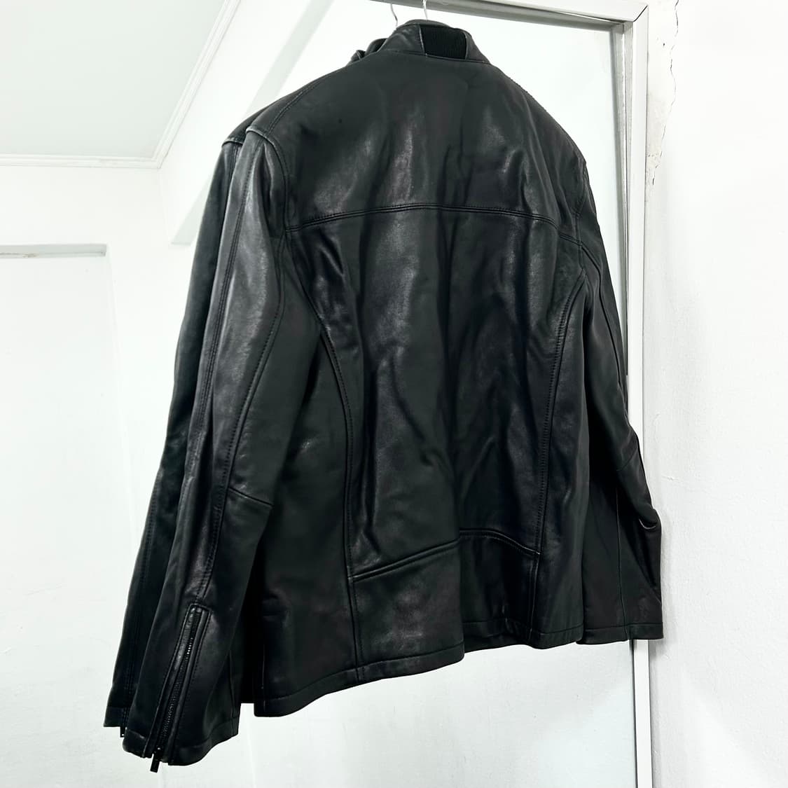 Guess 게스 소가죽 바이커 자켓 상품이미지5