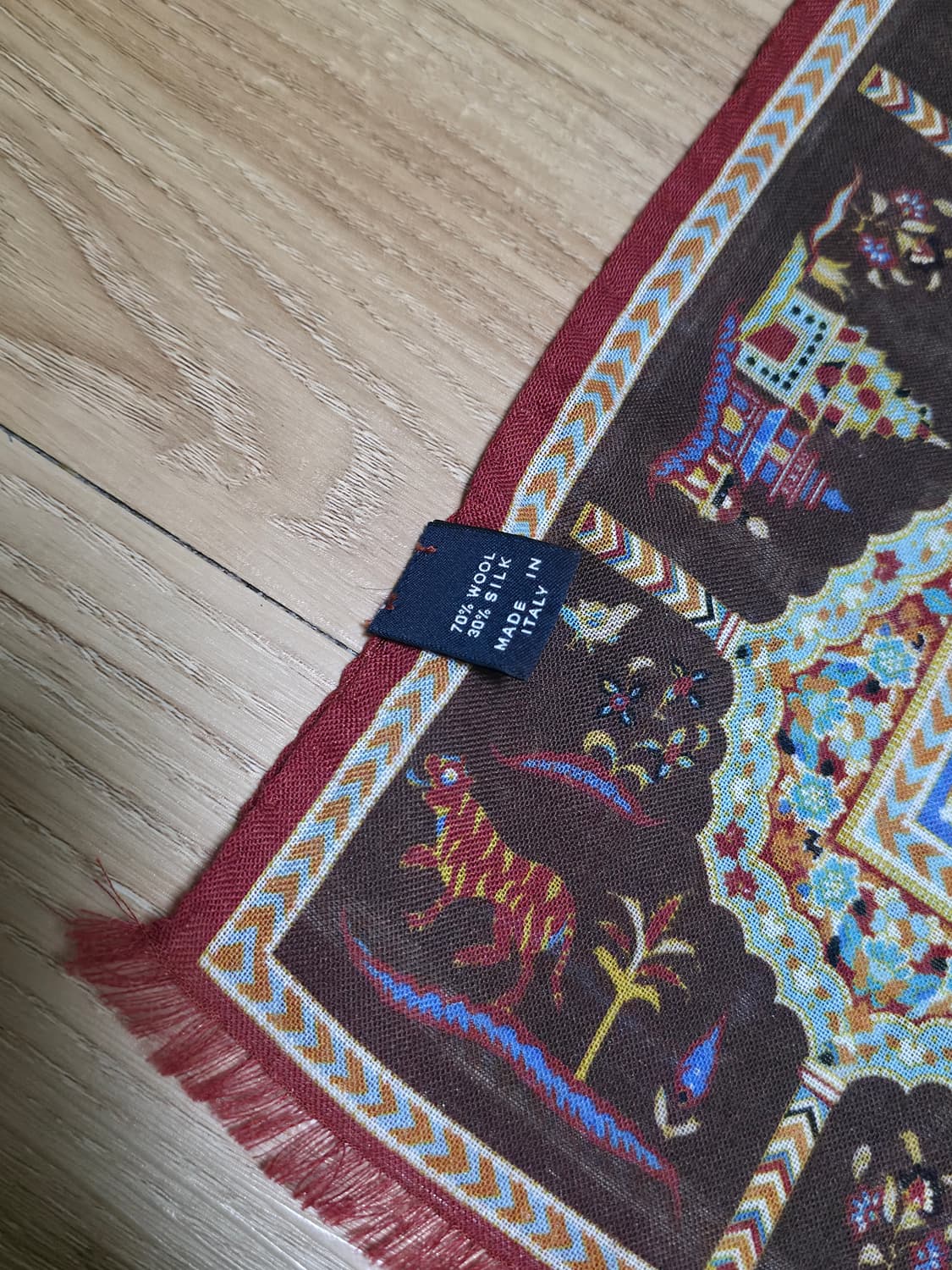 택포30만)25fw드레익스 브라운 무갈 스카프 상품이미지5