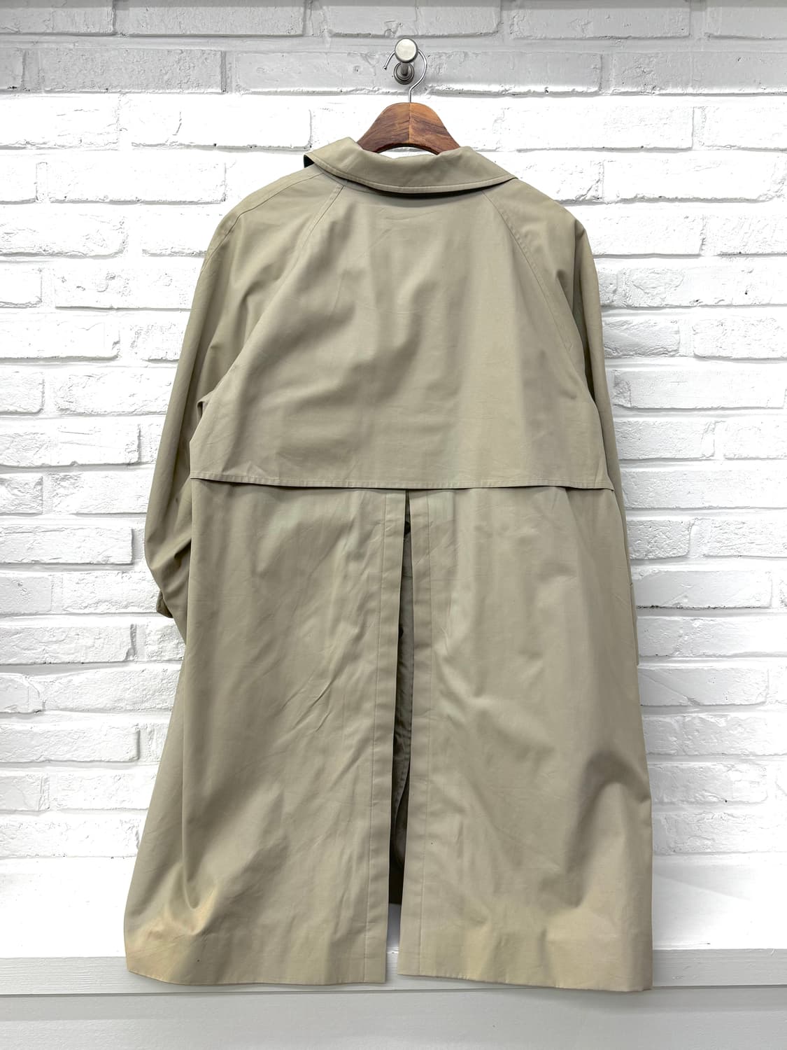 버버리 베이지 싱글 트렌치 롱코트  상품이미지3