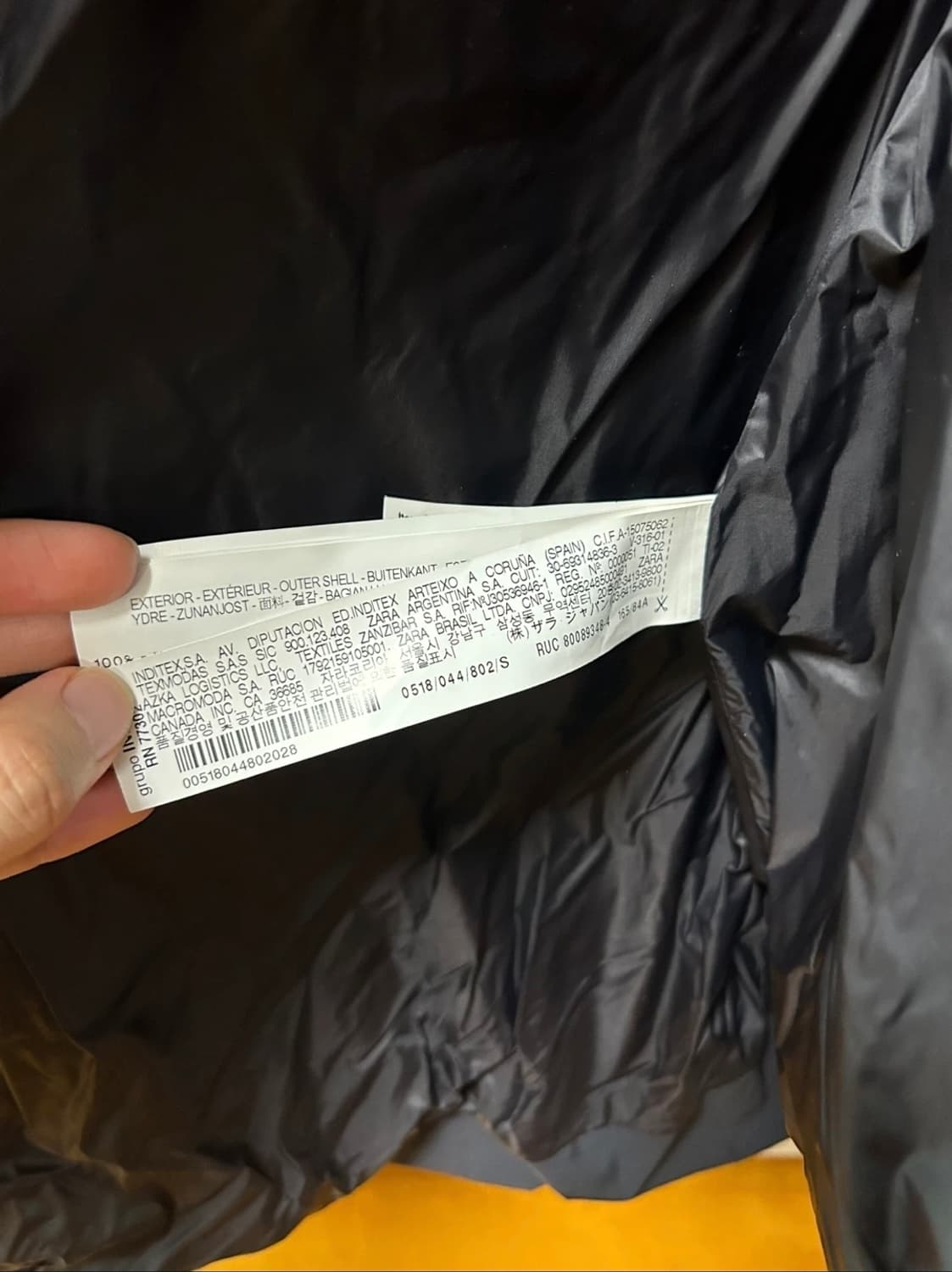 자라 아더에러 콜라보 패딩 s사이즈 상품이미지3