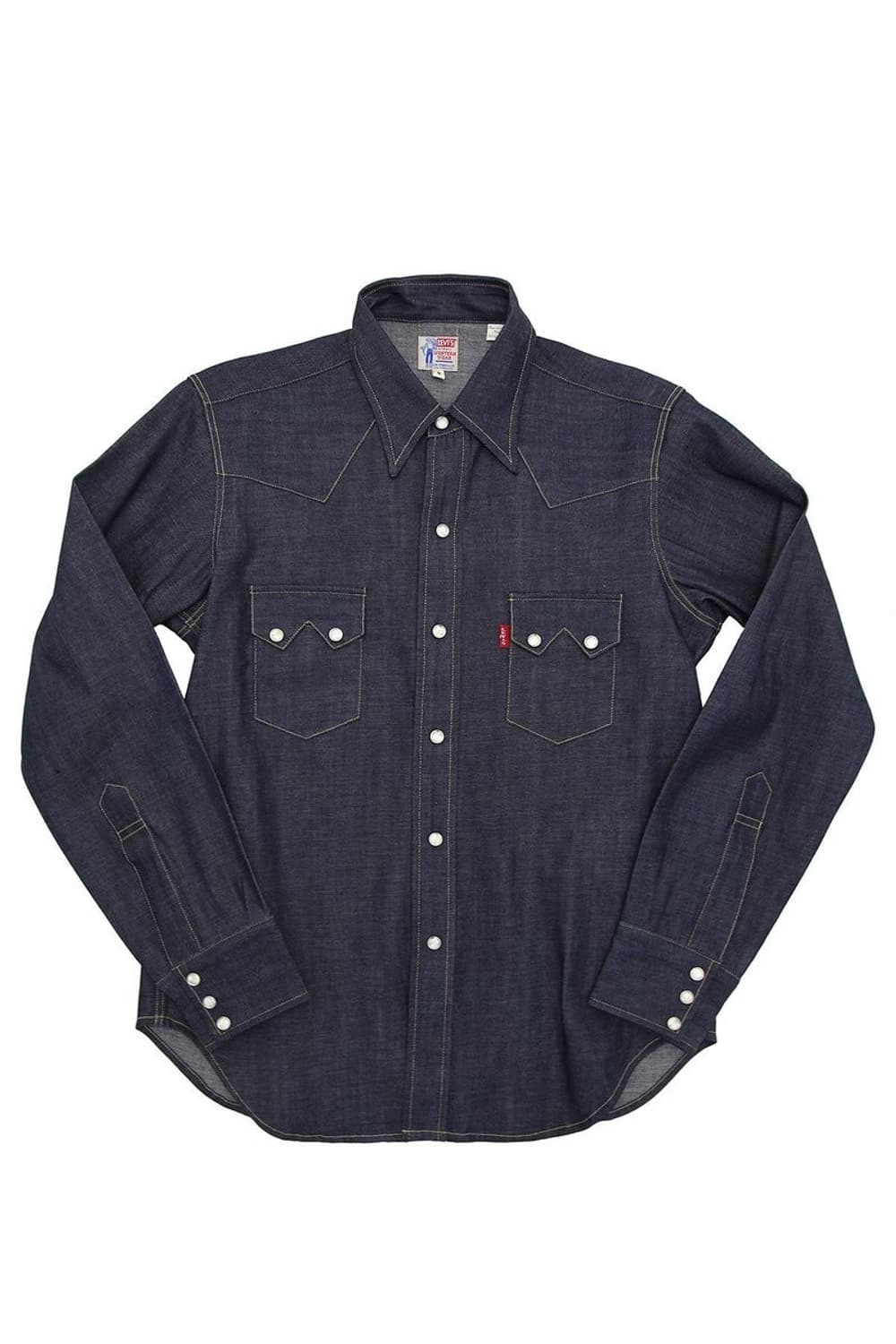 리바이스 LVC 1955 쏘우투스 데님 셔츠 리지드 S 상품이미지10