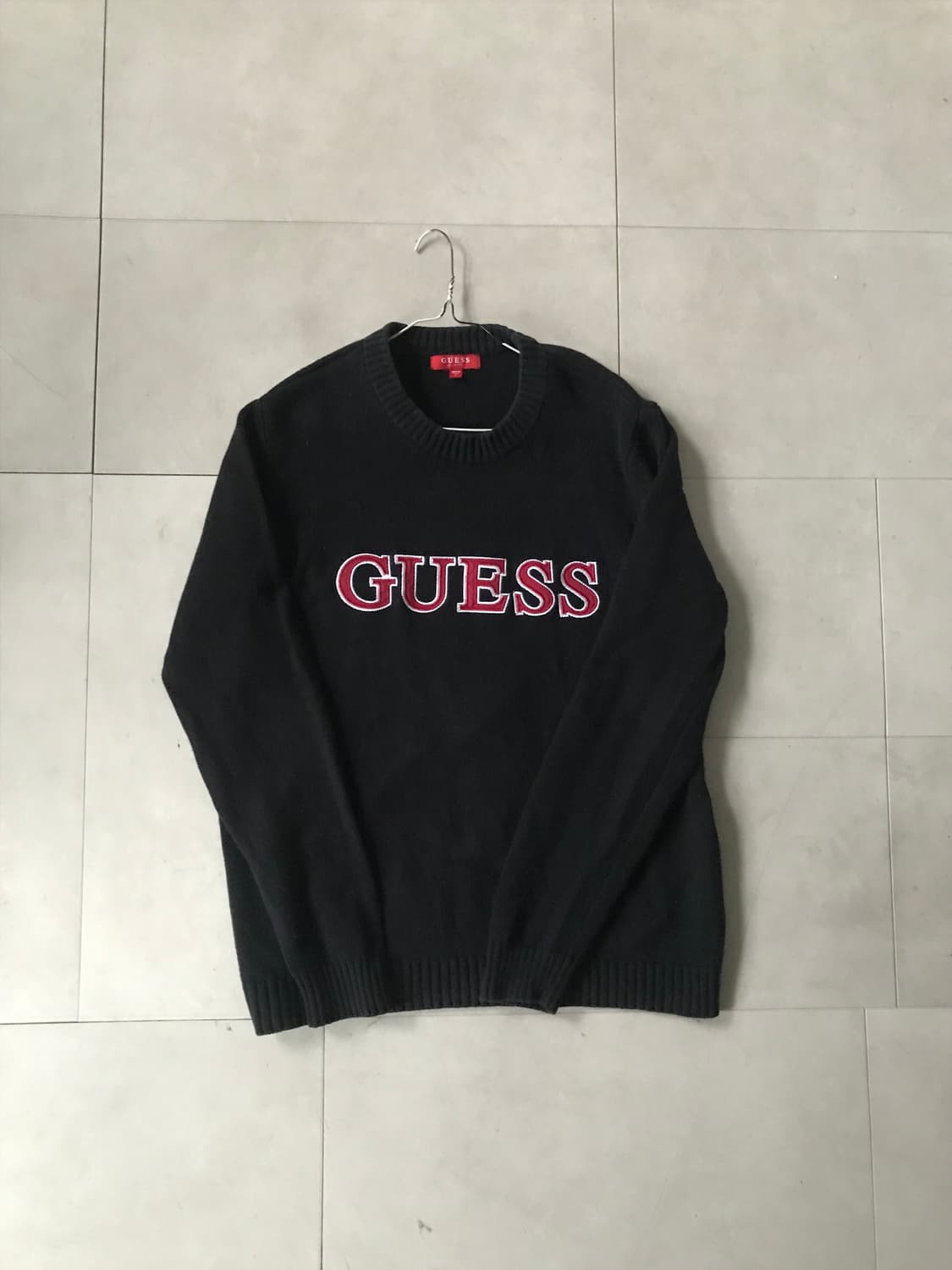 게스 빅로고 오버핏 니트 상품이미지6