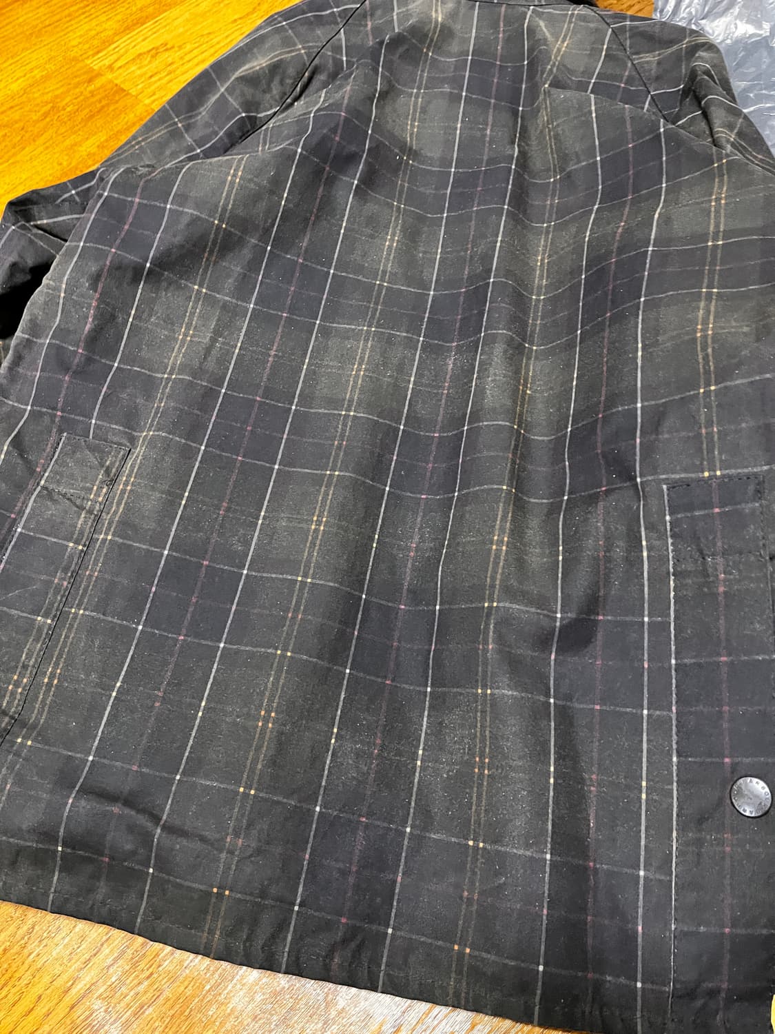 바버 비데일 타탄 체크 플레이드 38 상품이미지6