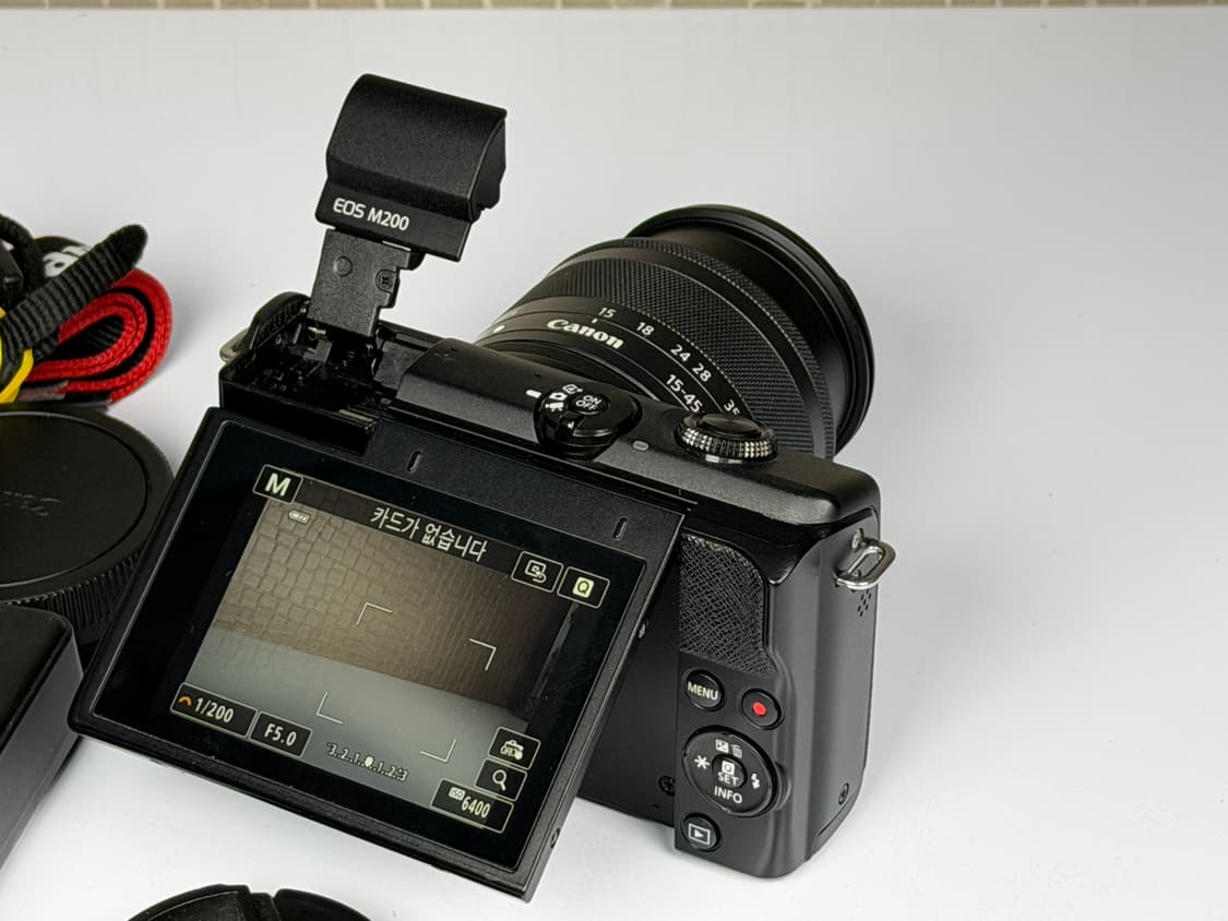 캐논 EOS M200 미러리스 카메라 상품이미지7