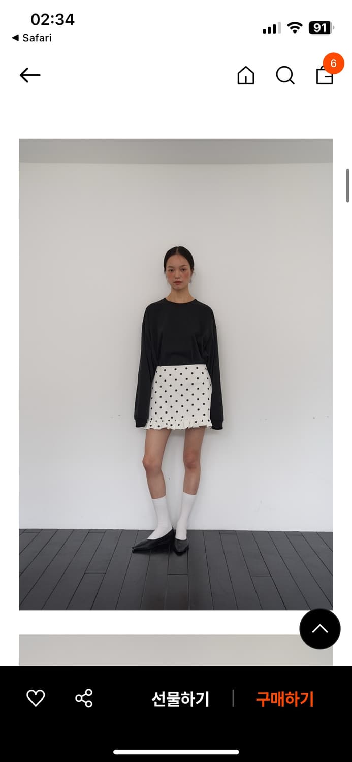 Oursaalty Cosmos mini skirt/dot  상품이미지3