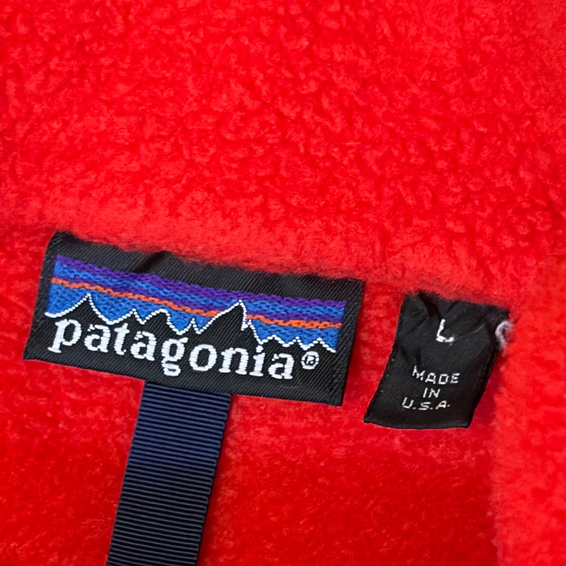 90s Made in USA 빈티지 파타고니아 신칠라 플리스 후리스 상품이미지8