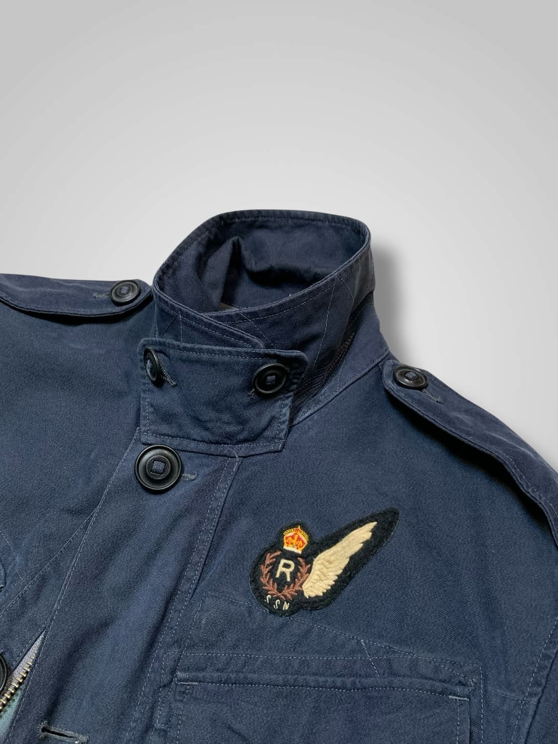 [M]폴로 네이비 컴뱃 필드자켓 상품이미지4