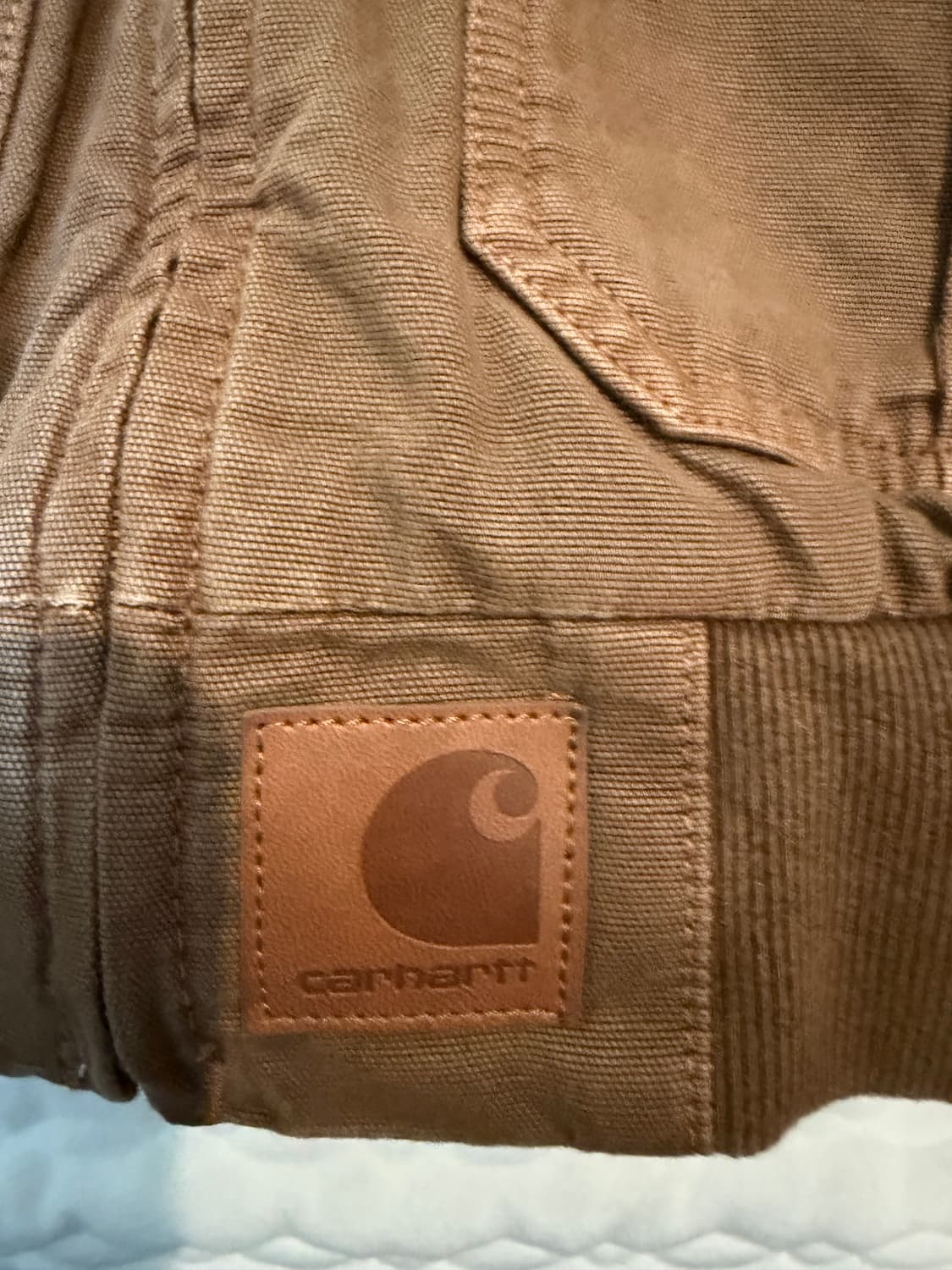 칼하트 WIP 스탠톤 자켓 초콜릿 스톤 다이드 M 상품이미지3