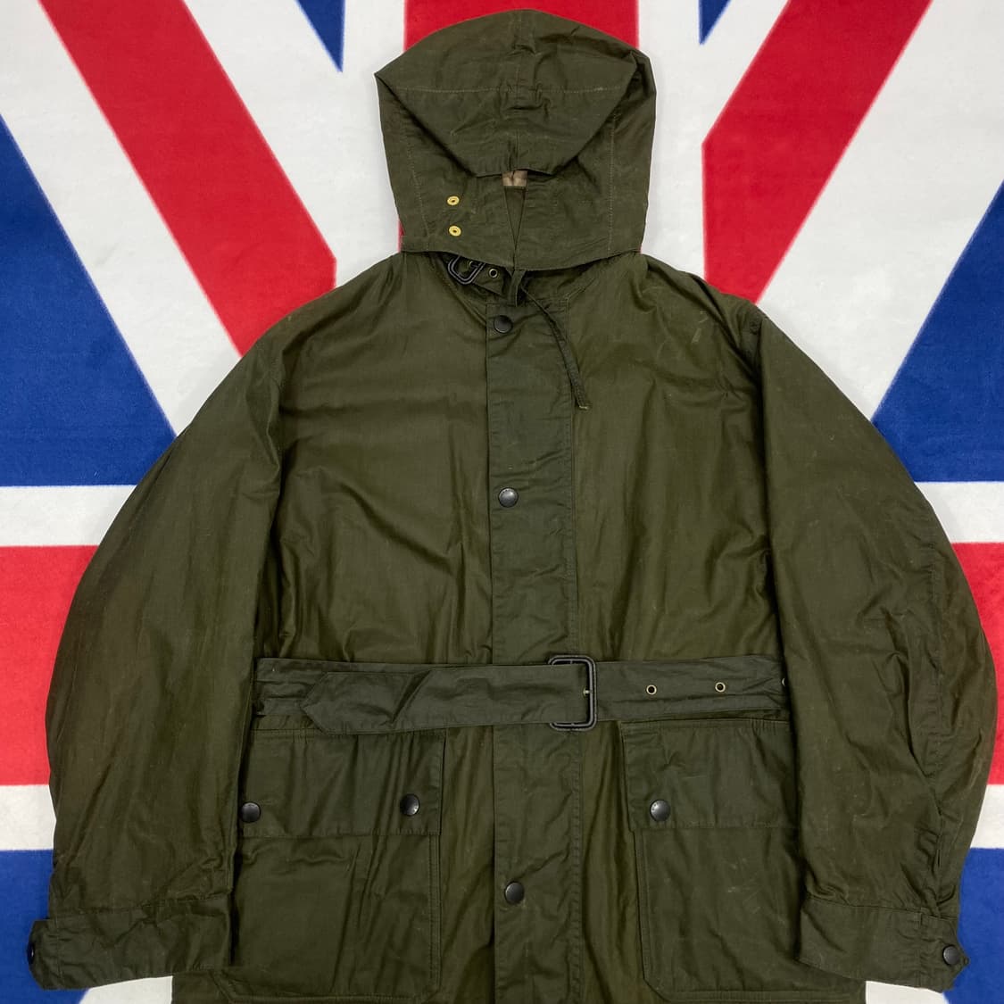 바버 x 마가렛호웰 왁스자켓 38실측L  상품이미지3