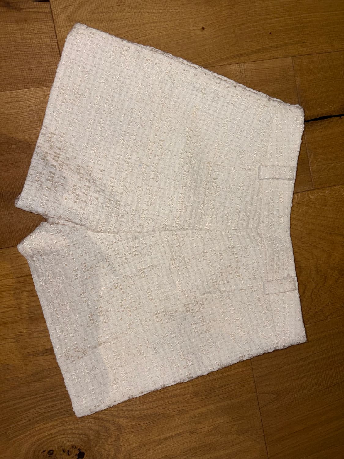 아이보리 트위드 숏팬츠 상품이미지2