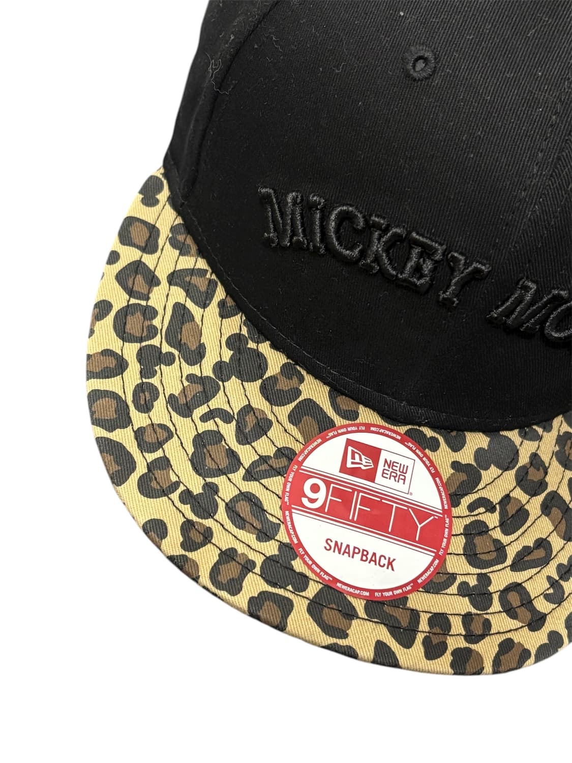 New Era 뉴에라 미키마우스 레오파드 호피 스냅백 상품이미지4