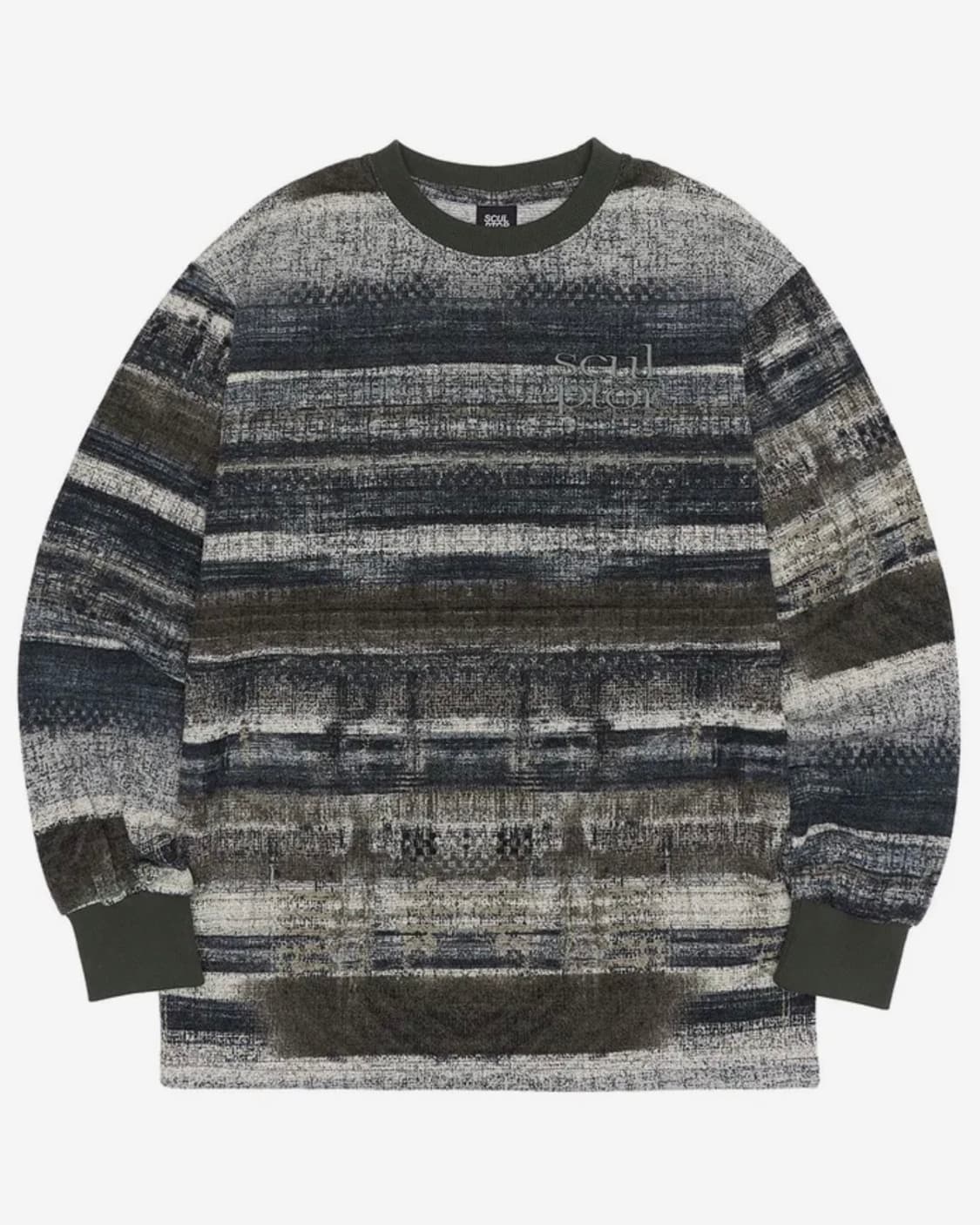 [스컬프터] Ombrer Stripe L/S Tee (빈티지 롱슬리브) 상품이미지1