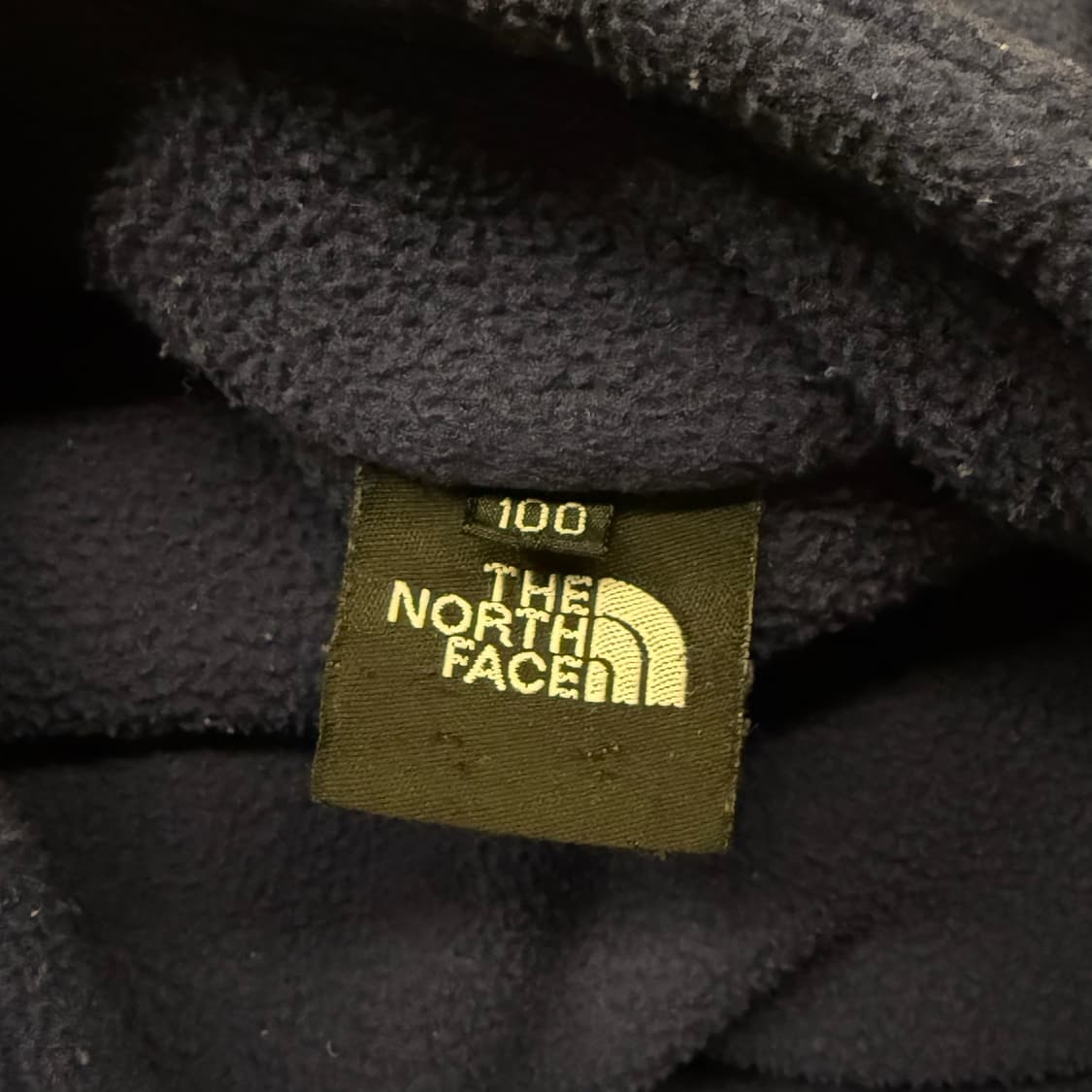 [정품/100] 노스페이스 네이비 후리스 집업 b15 상품이미지5