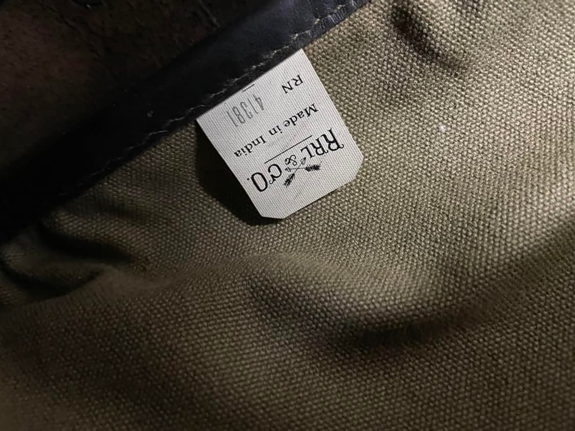 더블알엘 RRL 레더 소가죽 메일백 크로스백 상품이미지3