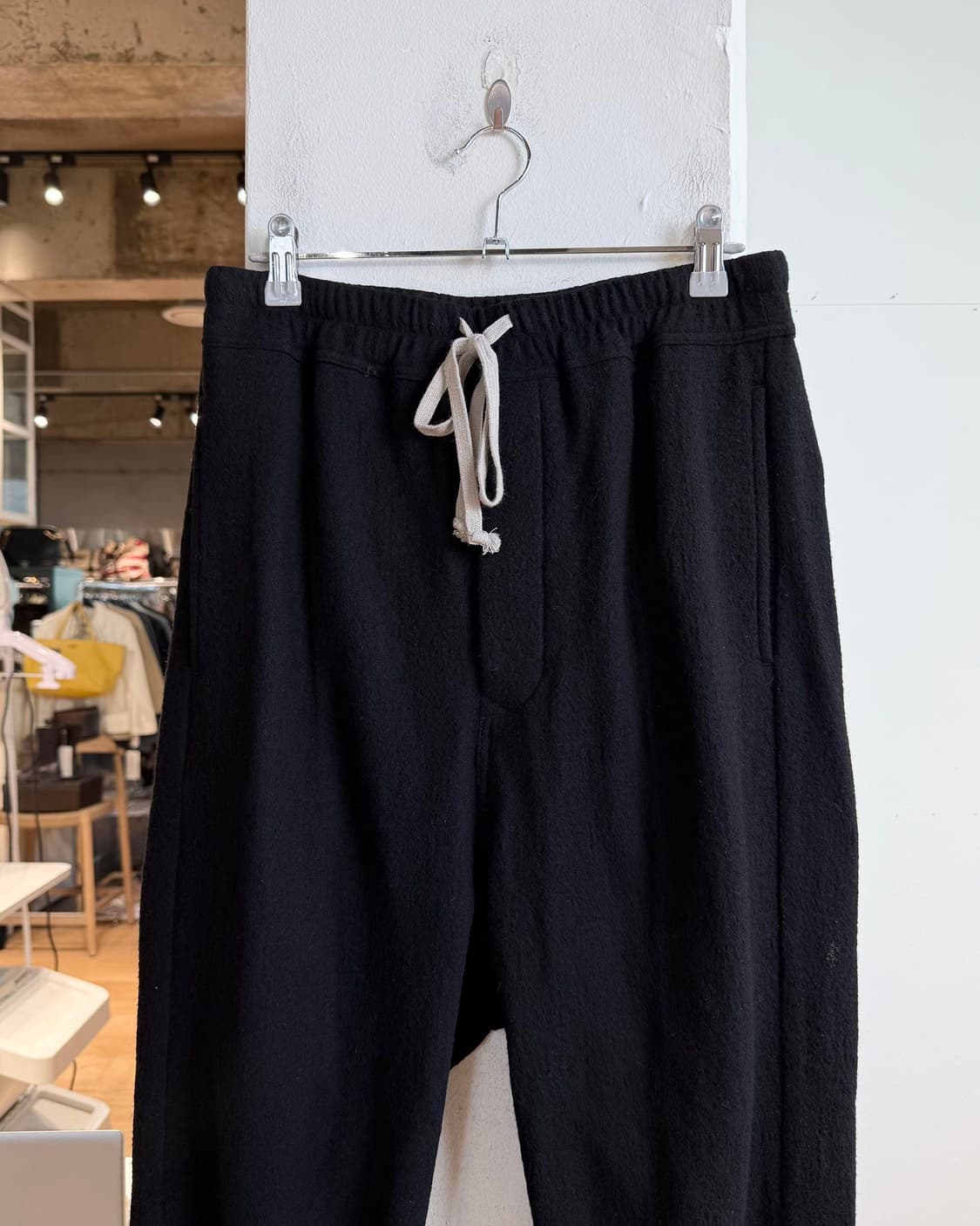 릭 오웬스 블랙 23fw 럭서 팬츠  상품이미지2
